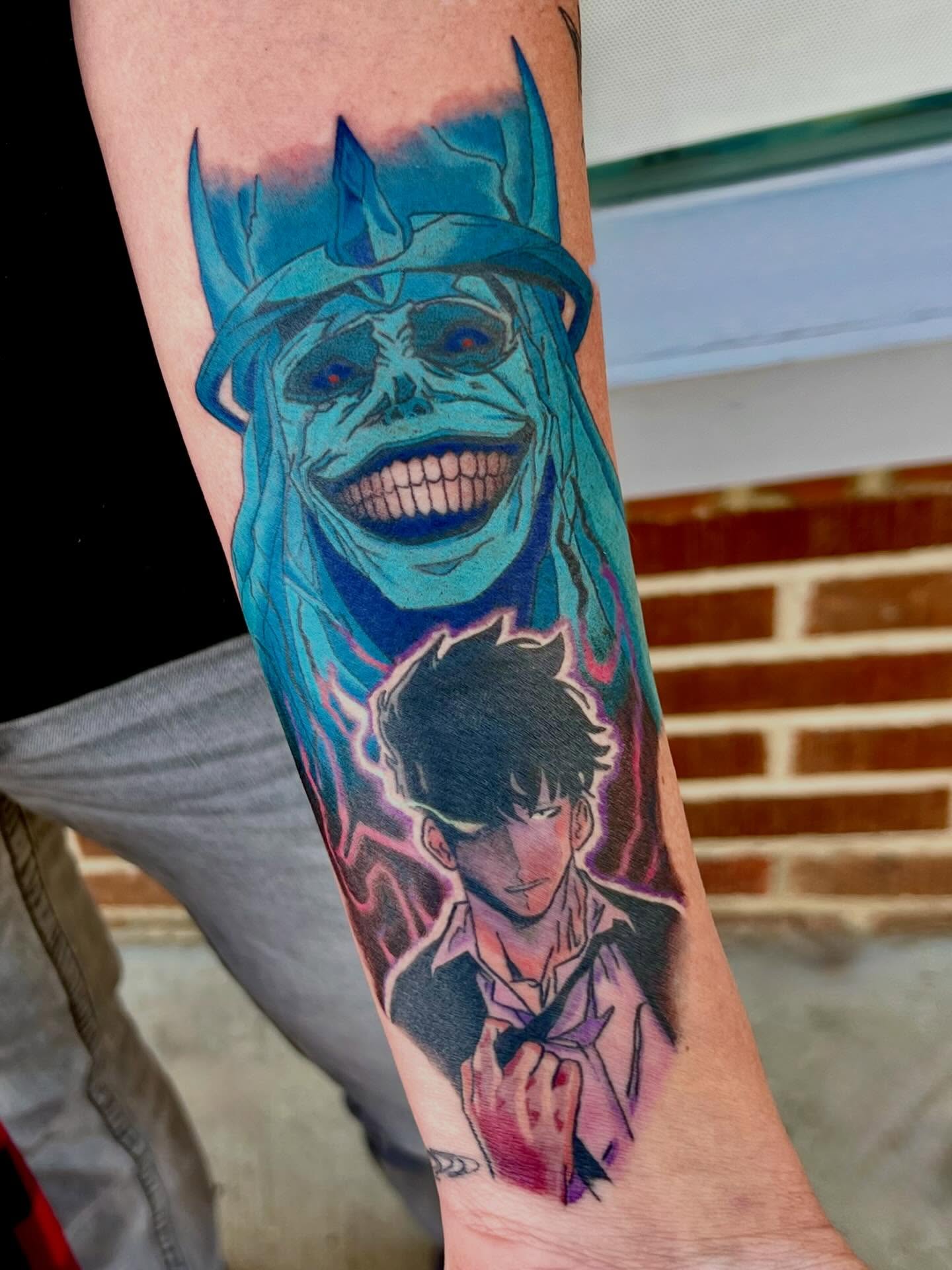 Anime Character Tattoo