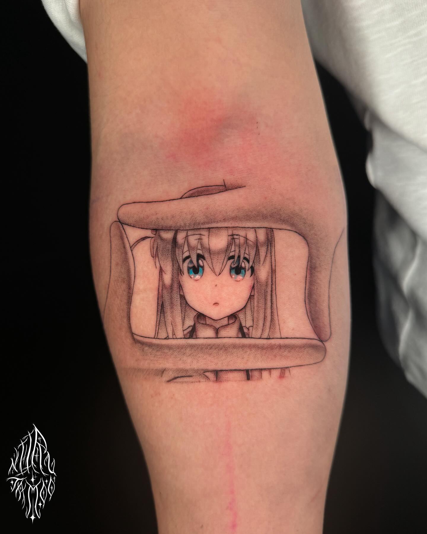 Anime Girl Neckline