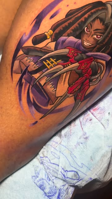 Anime Ninja Tattoo