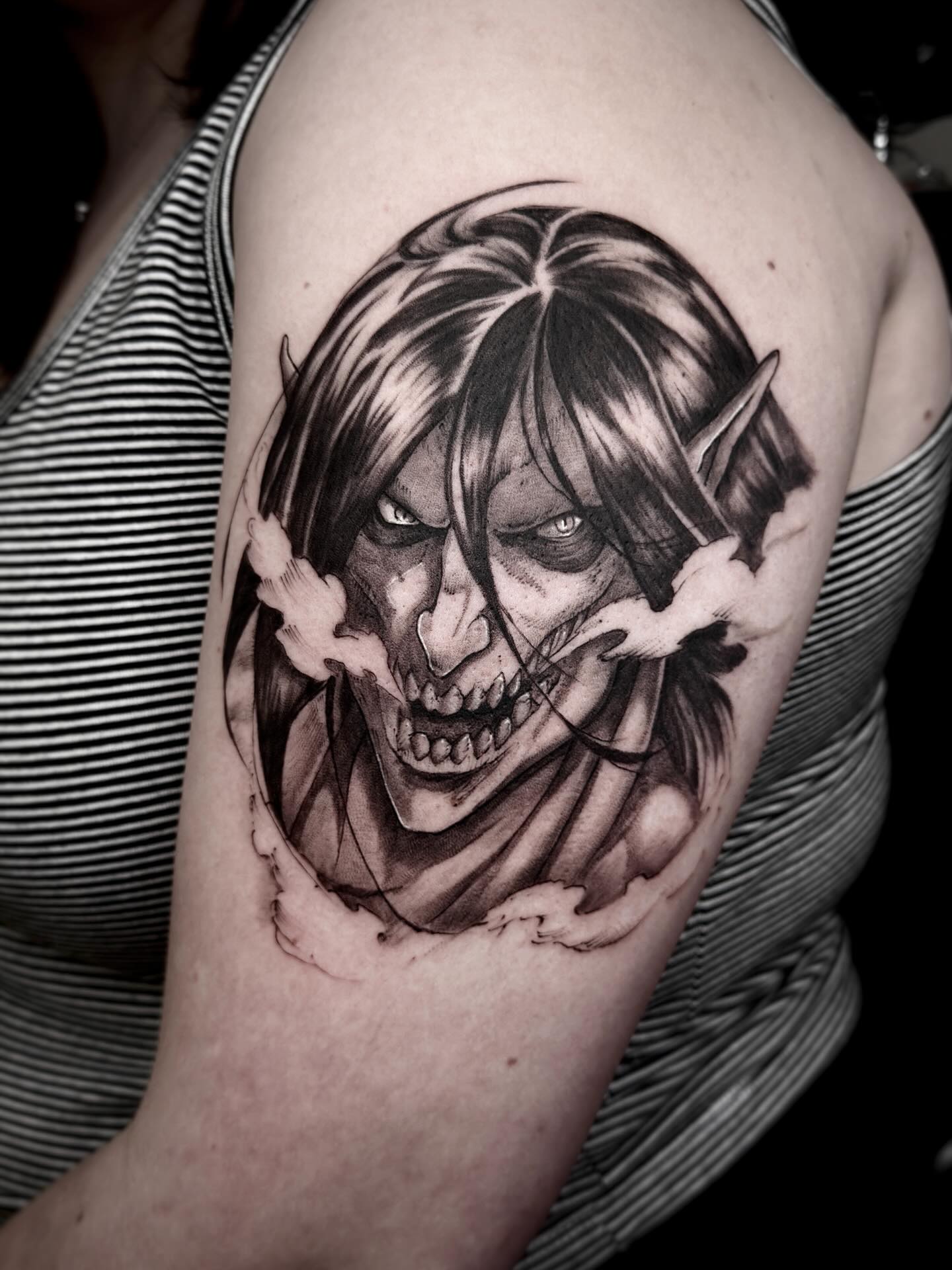 Attack Titan Grin