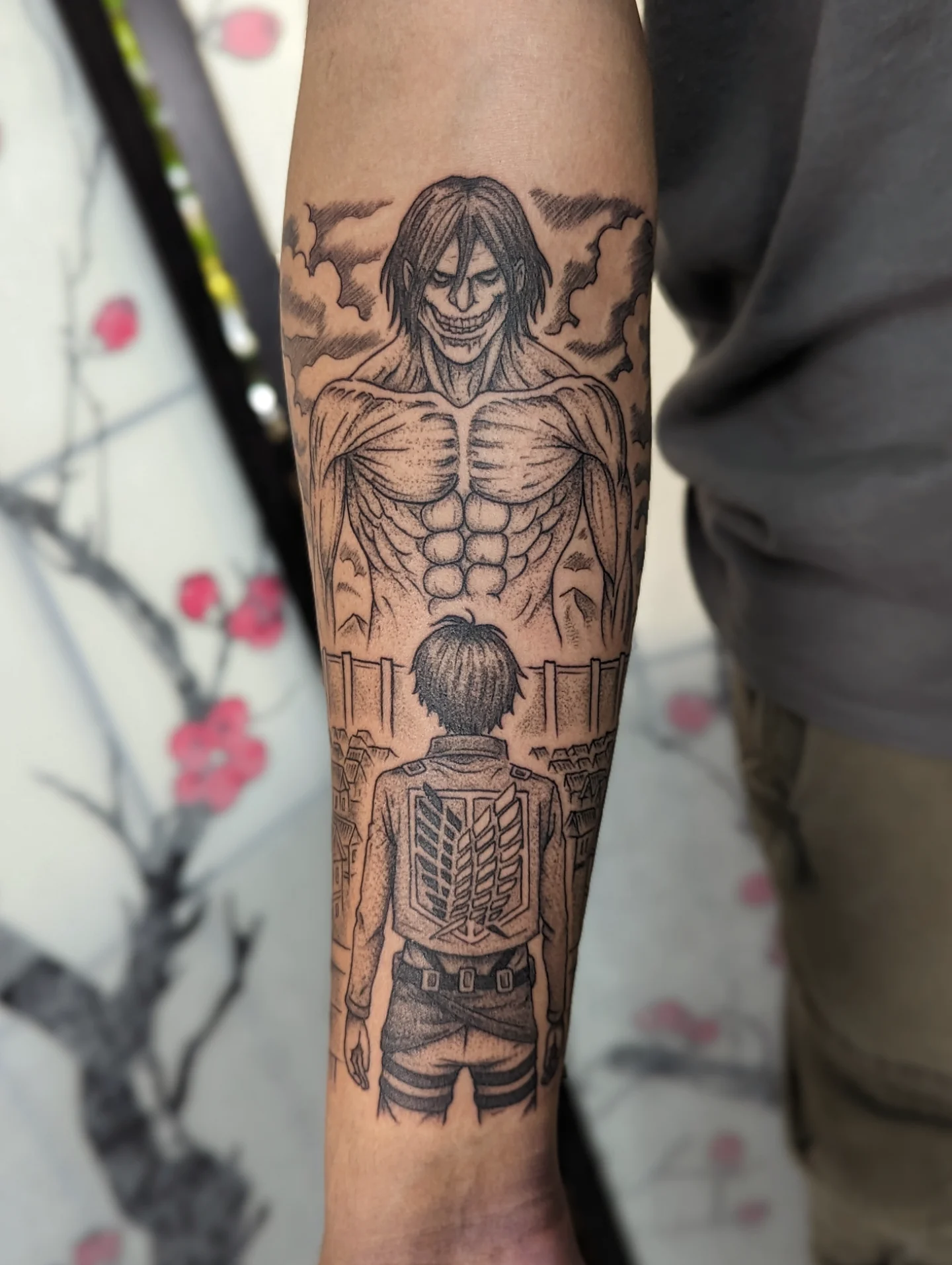 Attack Titan Silhouette
