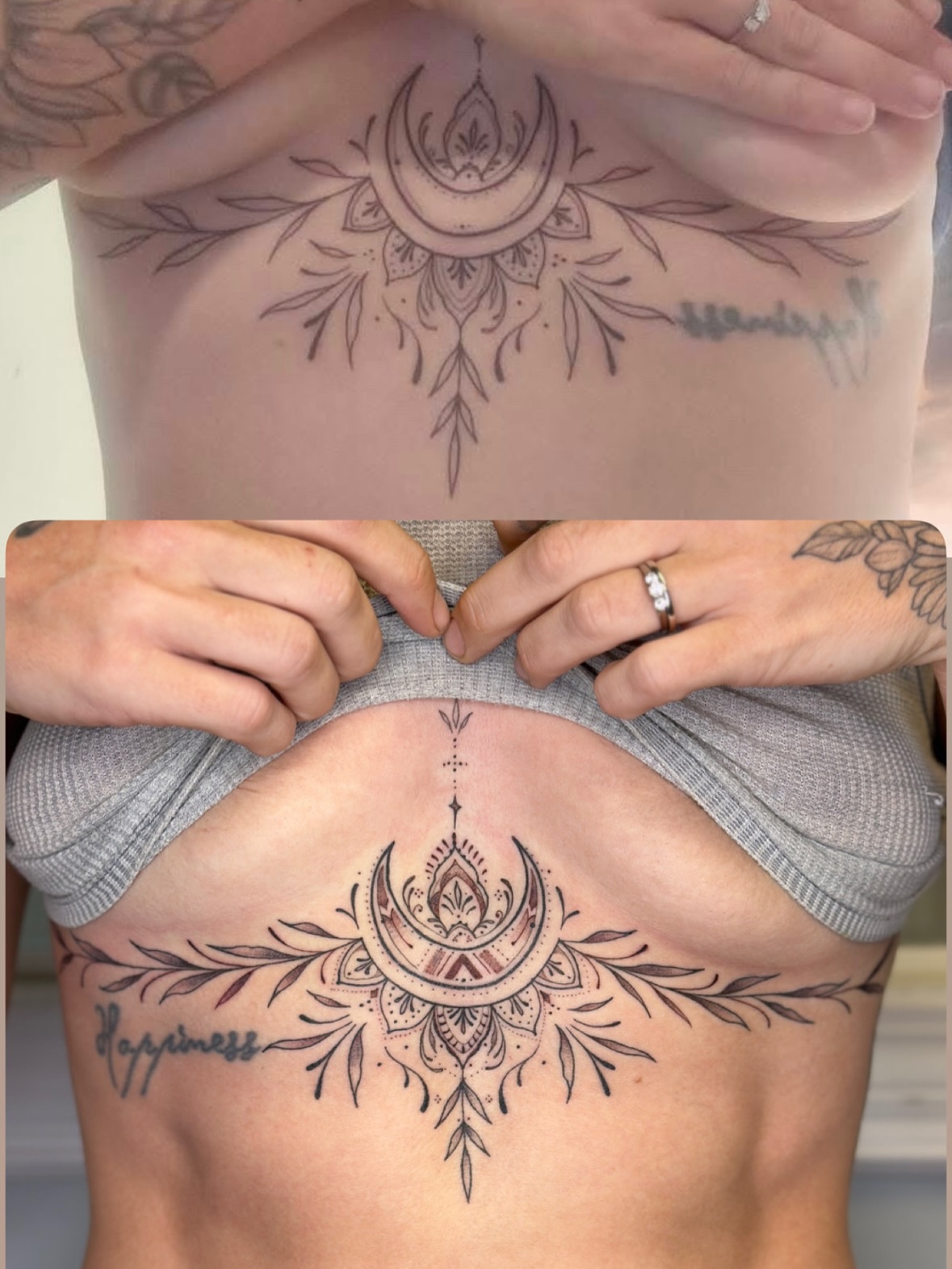Below-Breast Mandala Rise