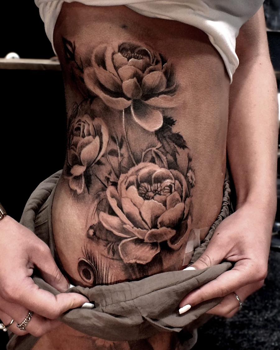 Floral Hip Bouquet