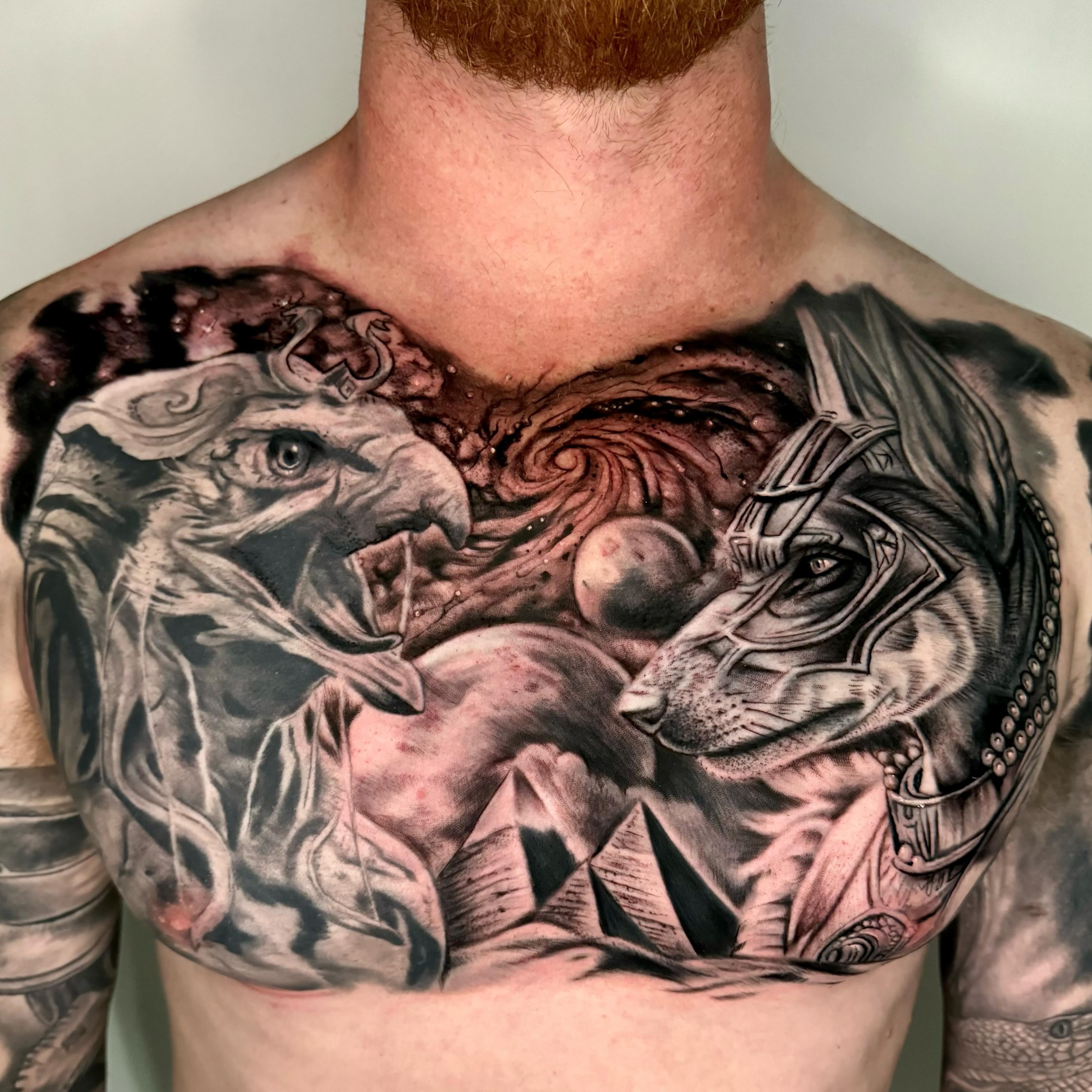 Mythic Warrior Chest Art