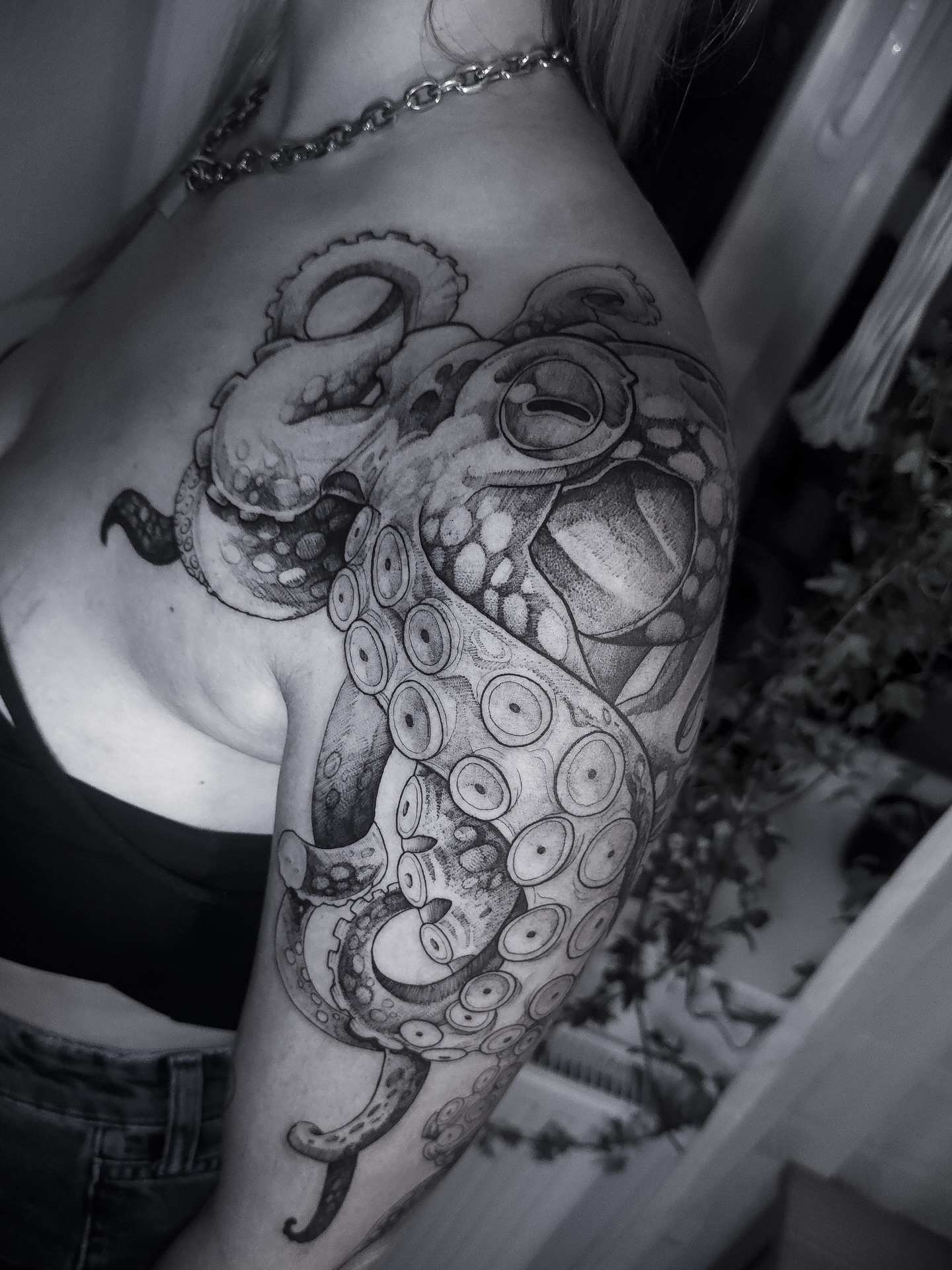 Octopus With Tentacles