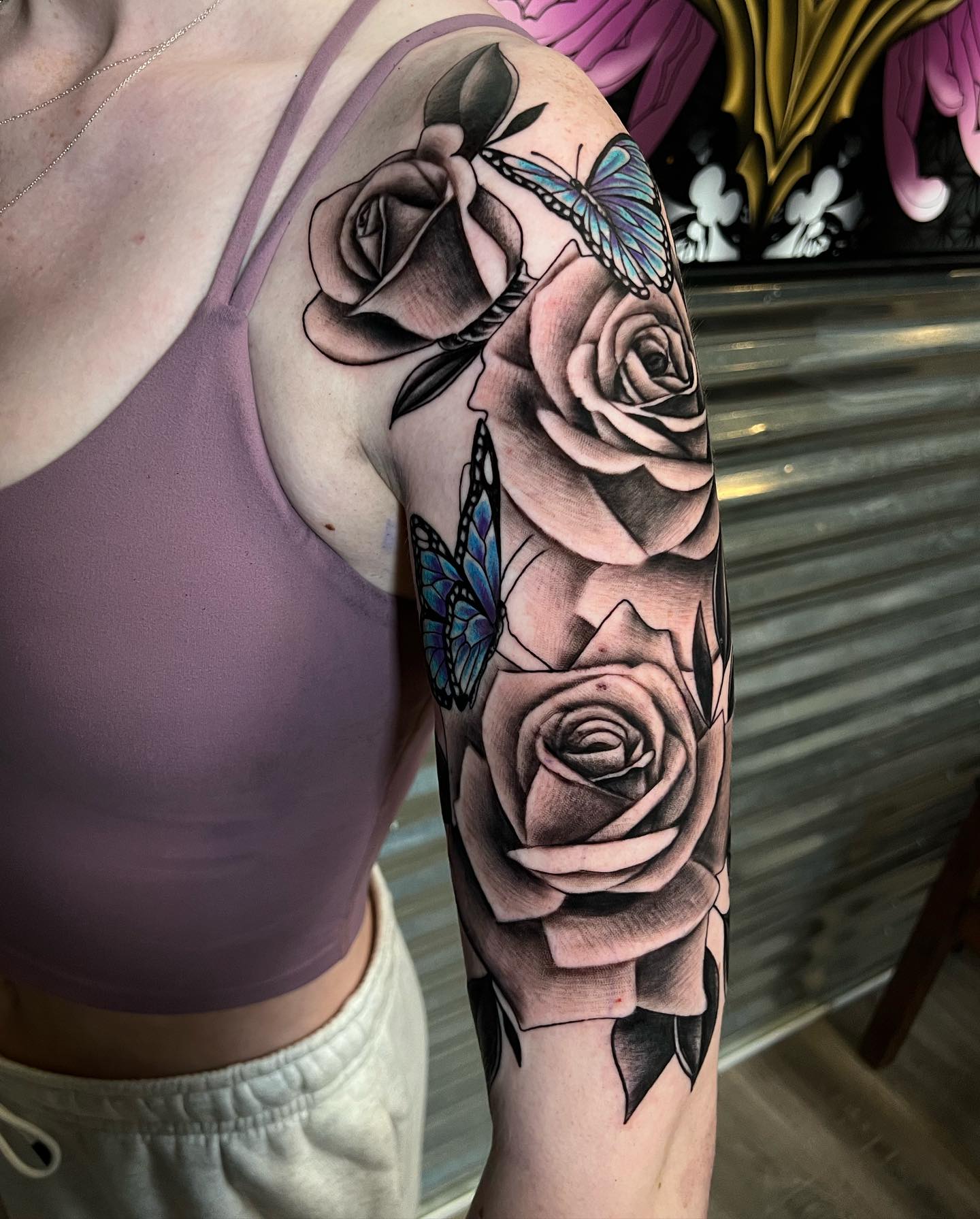 Butterfly Rose Elegance