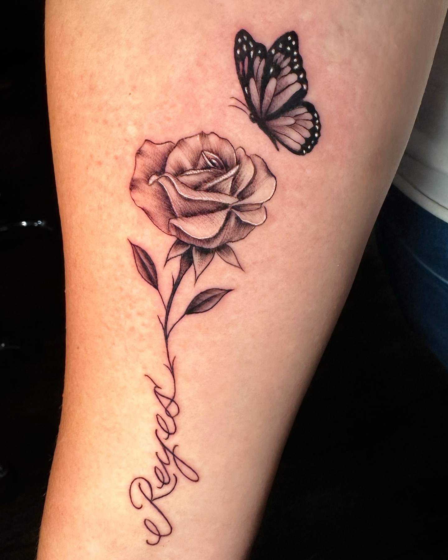 Rose With Butterfly Wings