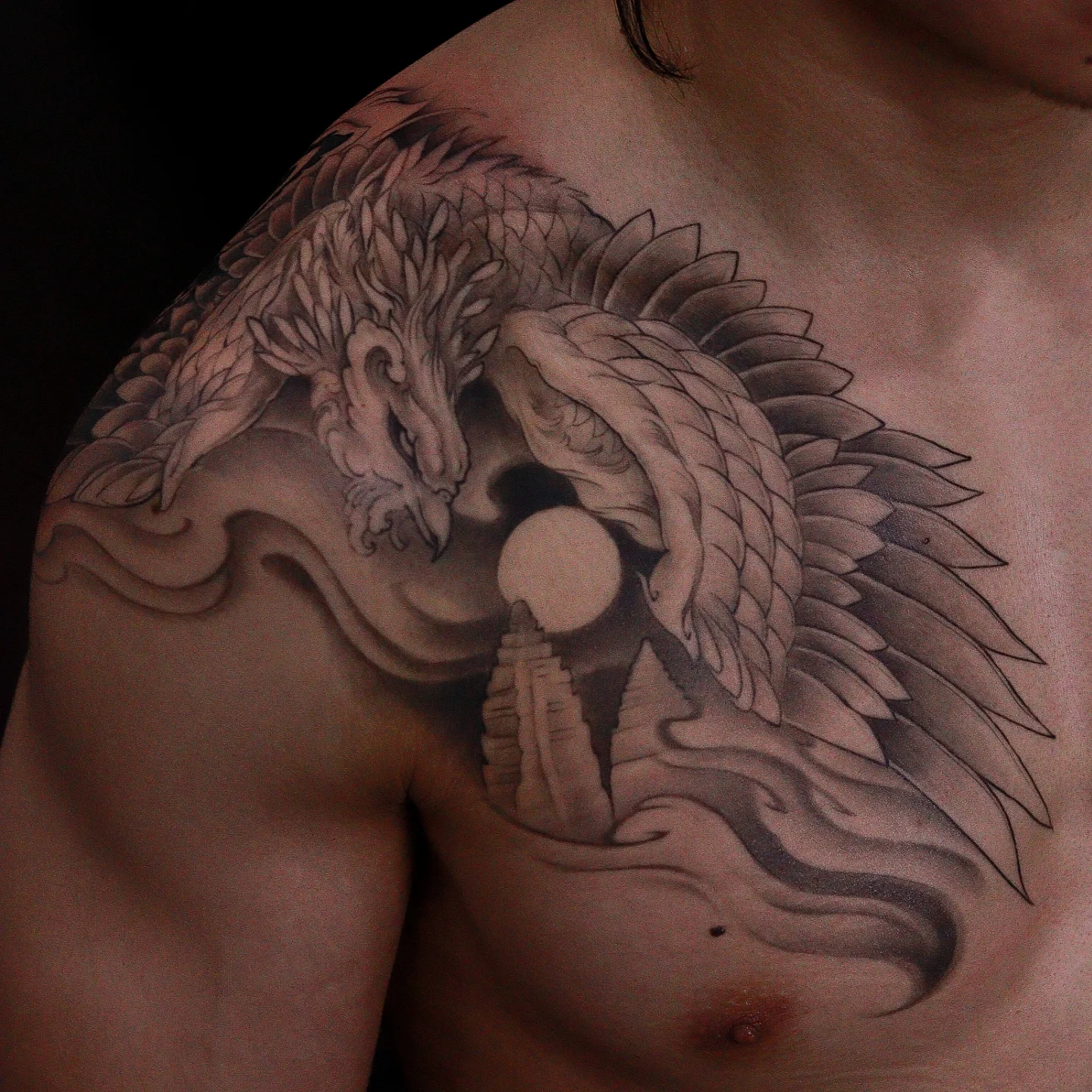 Feathered Tribal Phoenix
