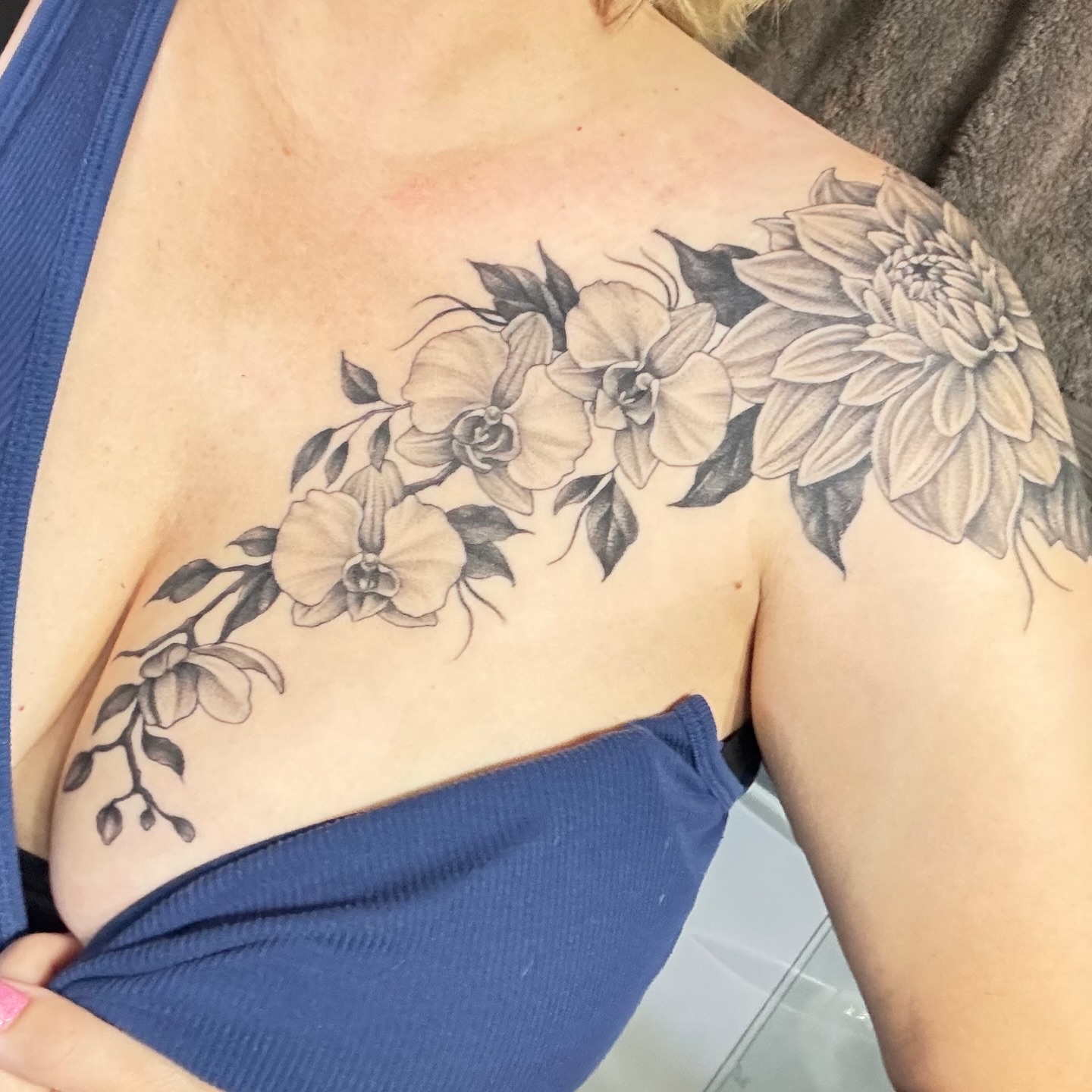 Orchid Shoulder Chest Flow
