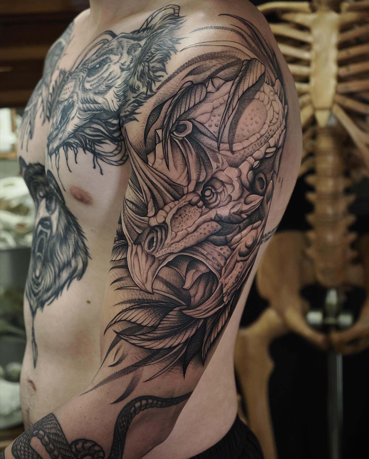 Tricep Bird & Inkwork