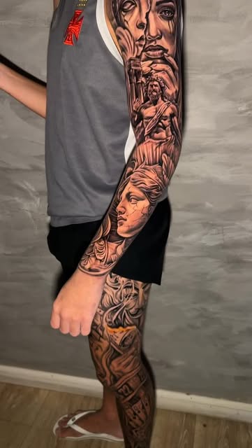 Hombre Realista Brazo