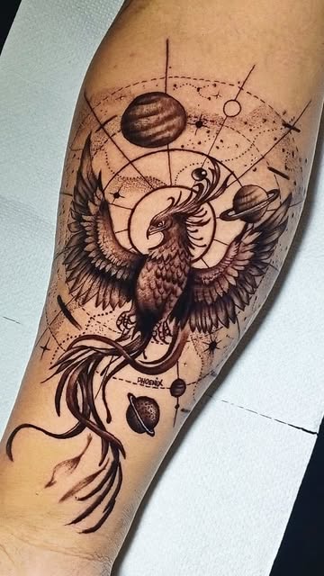 Fénix celestial lineal
