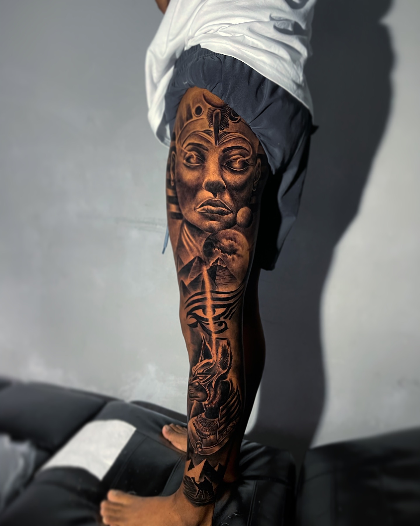 Buddha Leg Portrait