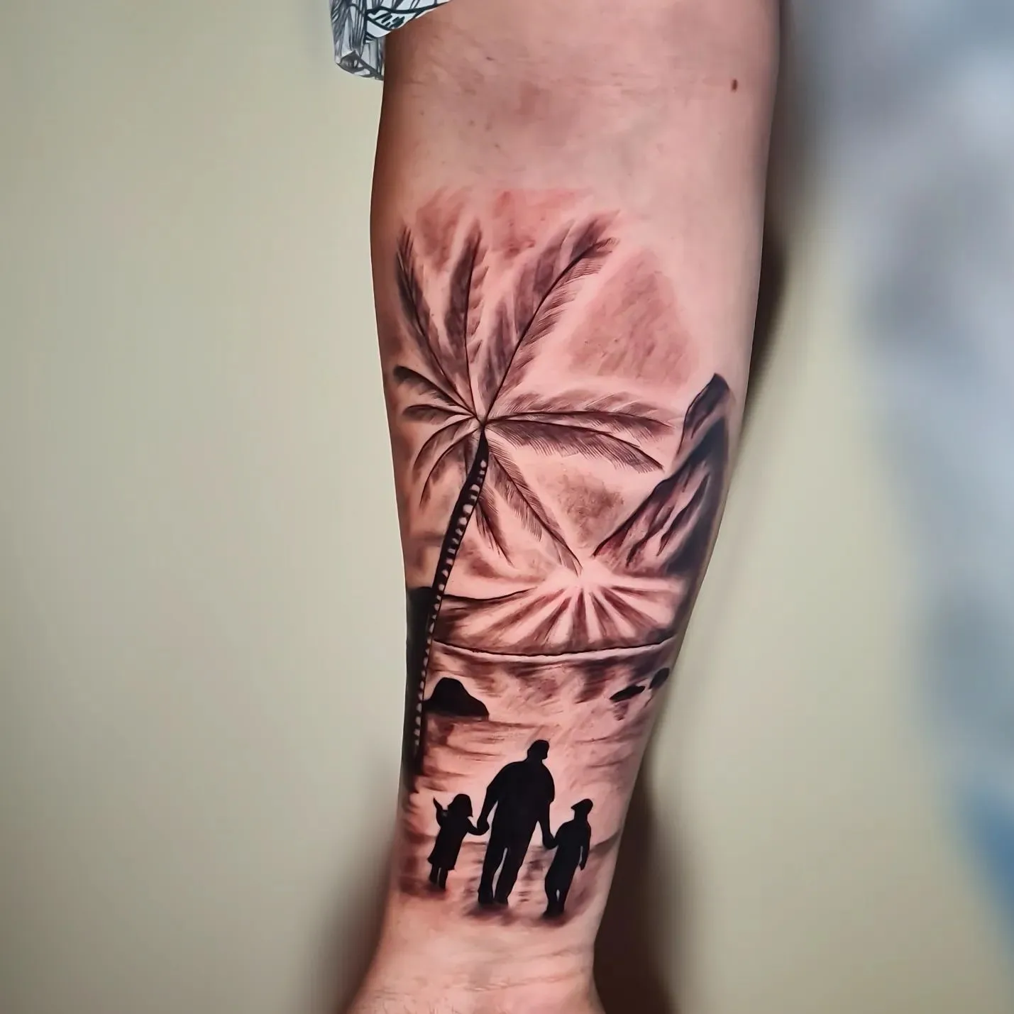 Familia y huella del amor