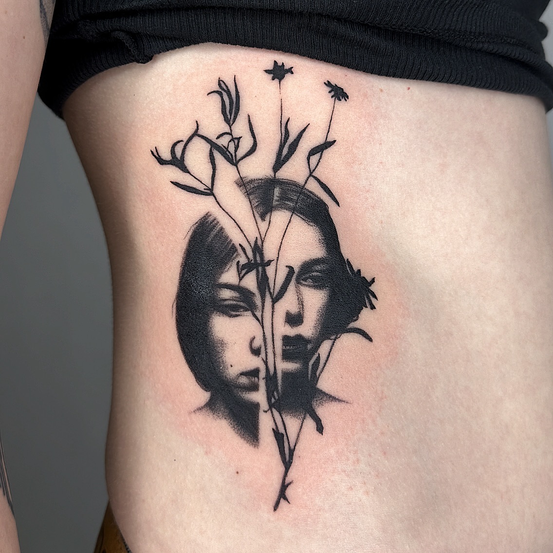 Floral Geisha Rib Bloom