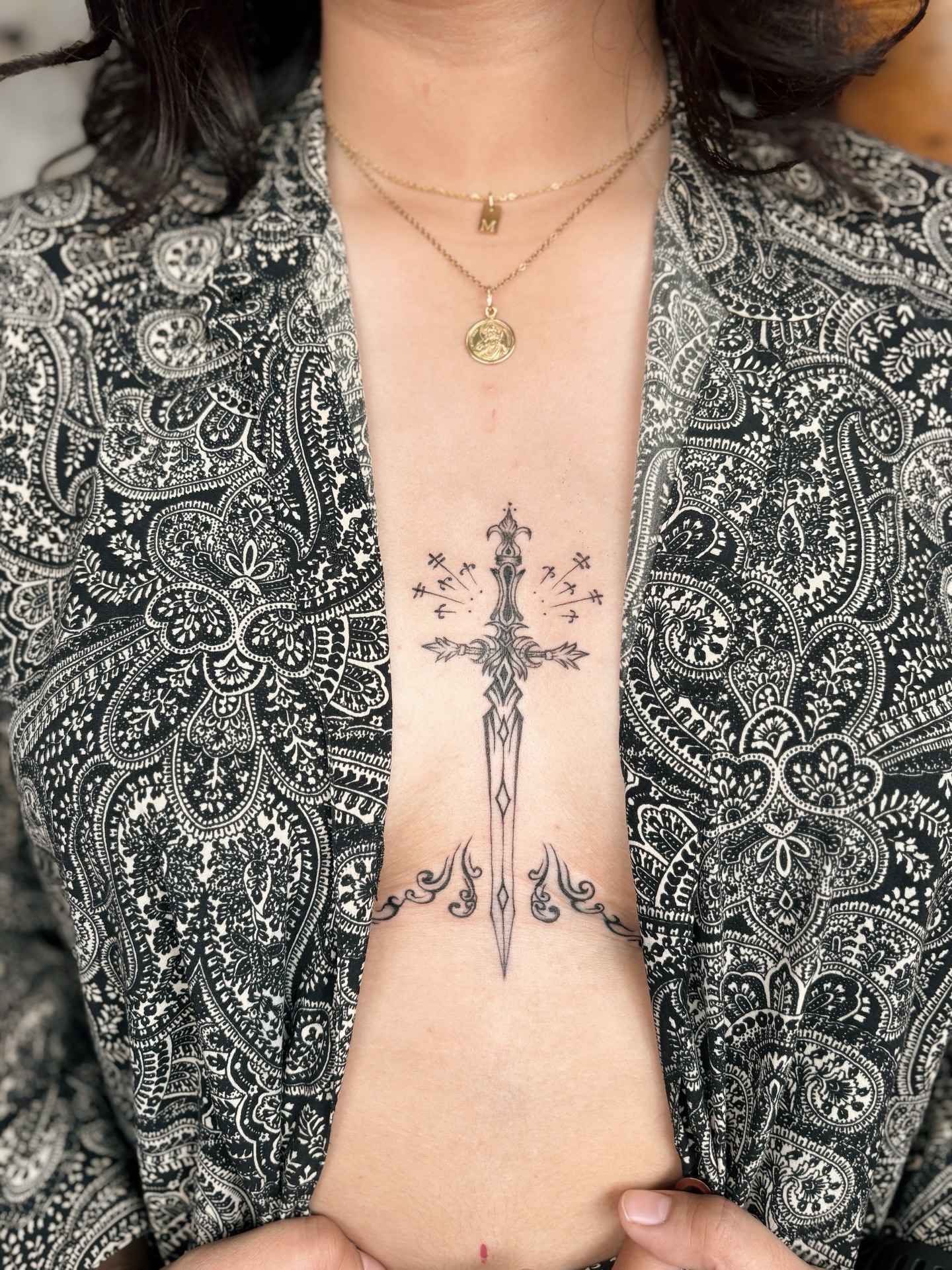 Ornate Sternum Dagger
