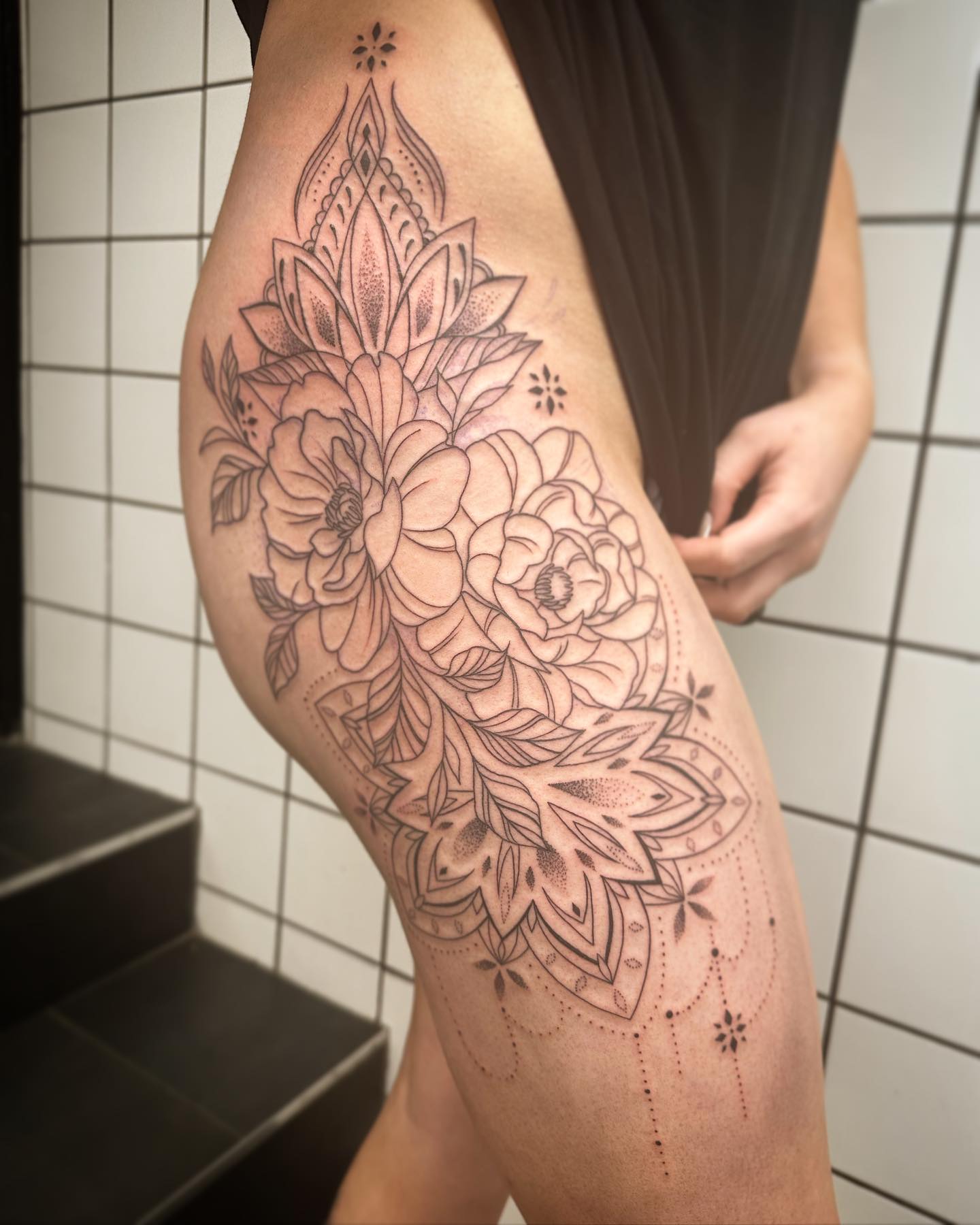 Floral Mandala Hippiece