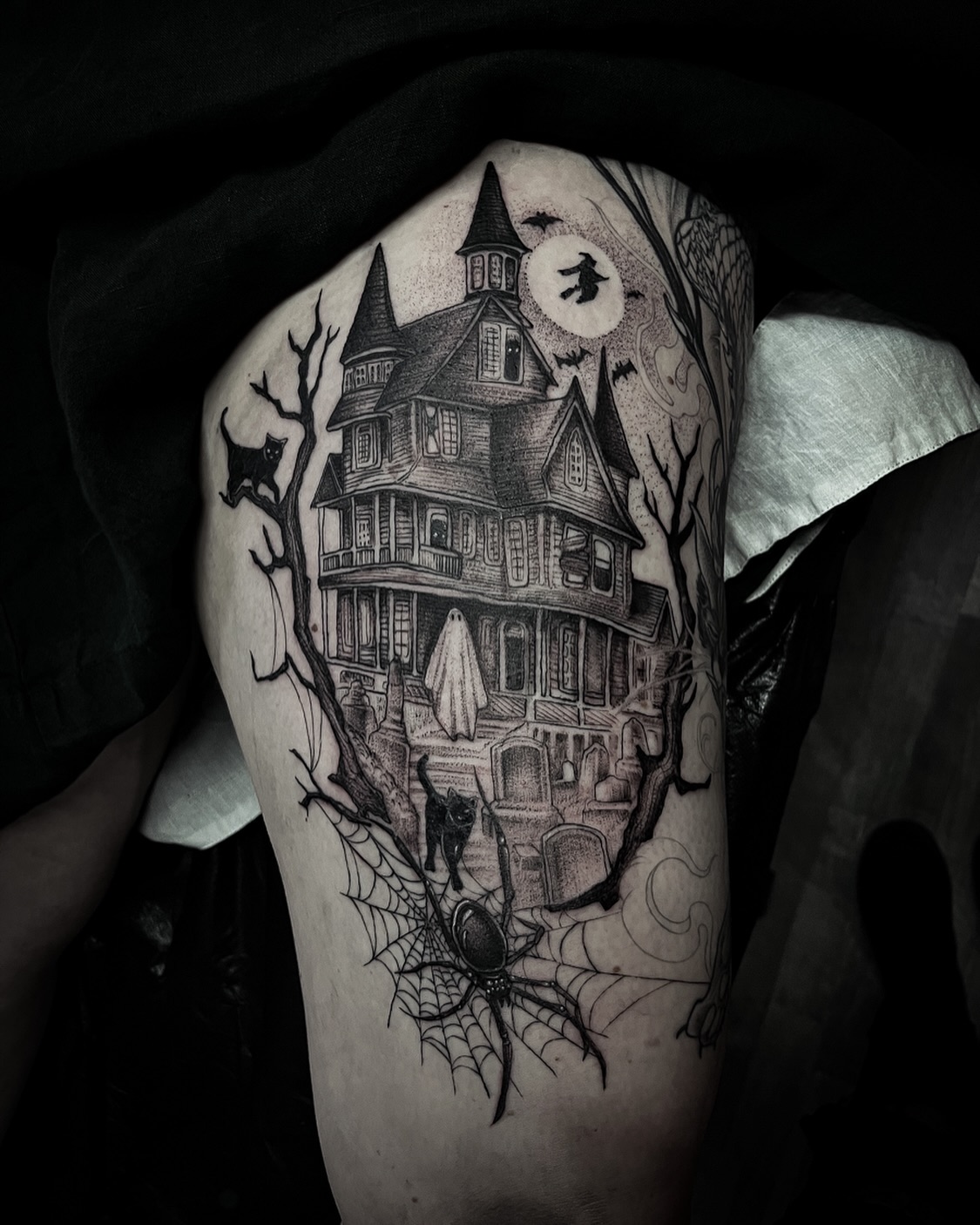 Haunted House Webs