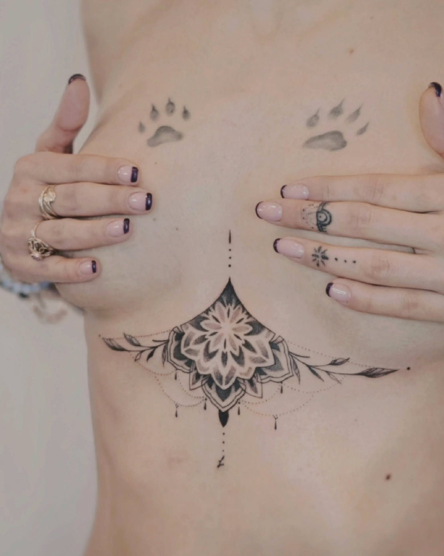 Mandala Below Chest