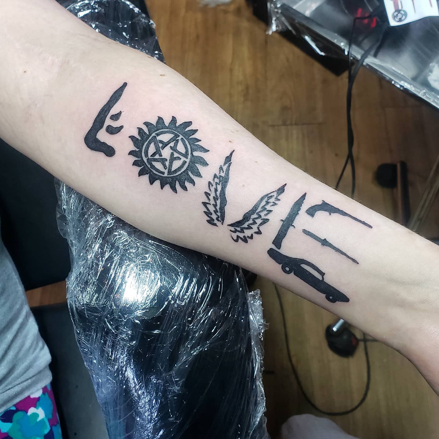 Supernatural Sigil Sleeve