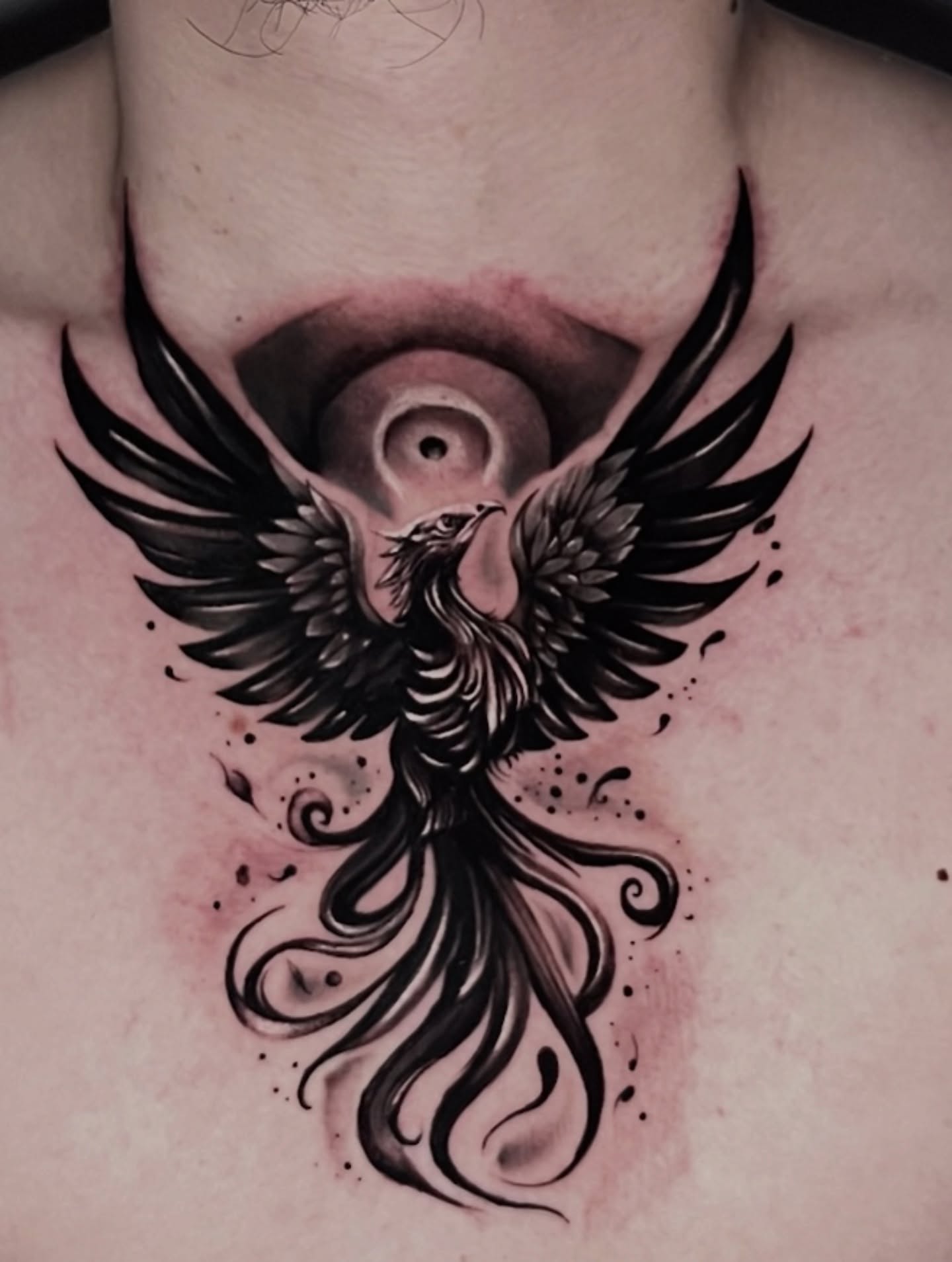Ave Fénix Blackwork