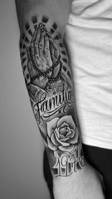 Manos y Rosario Brazo