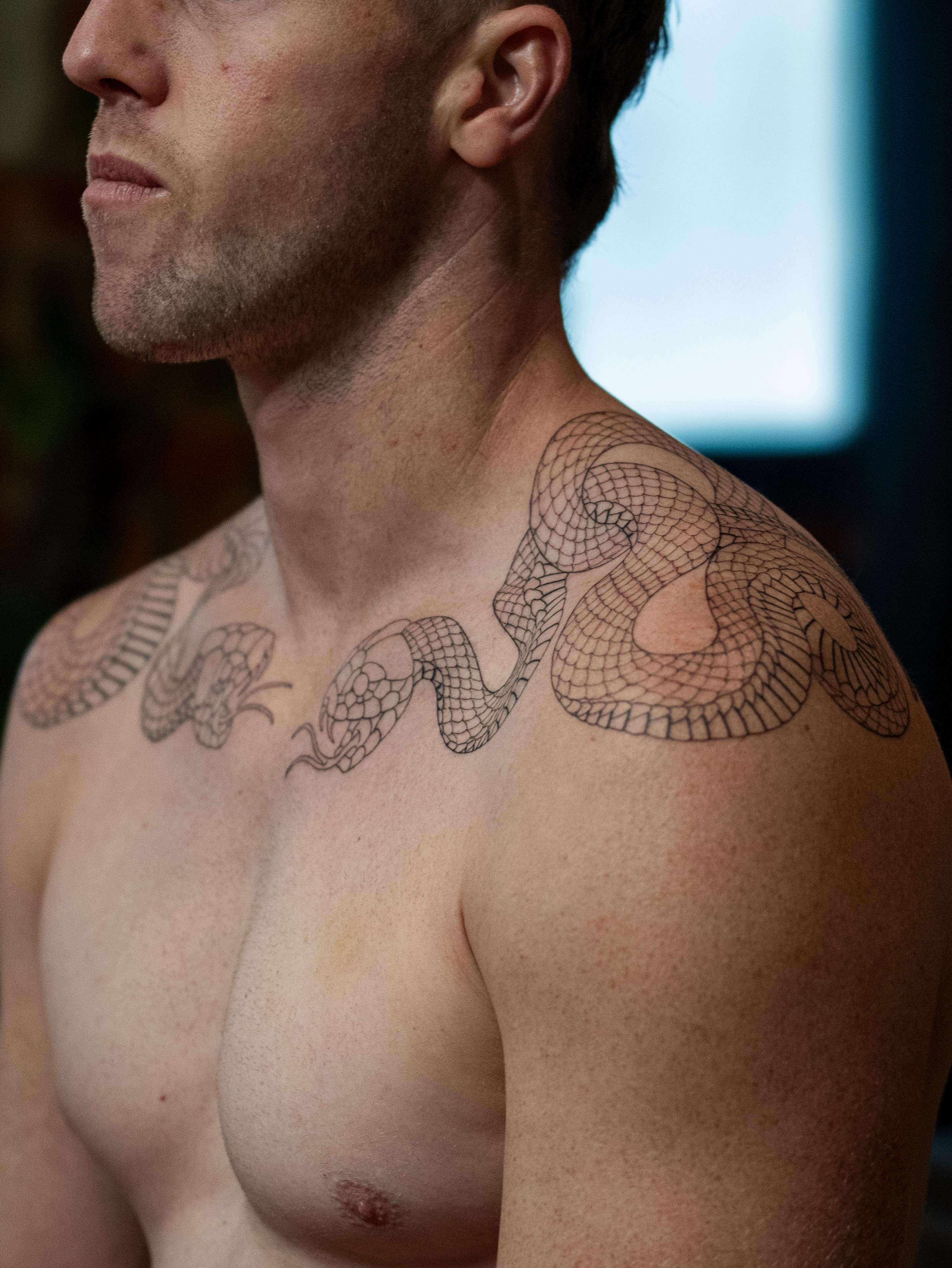 Serpent on Neck