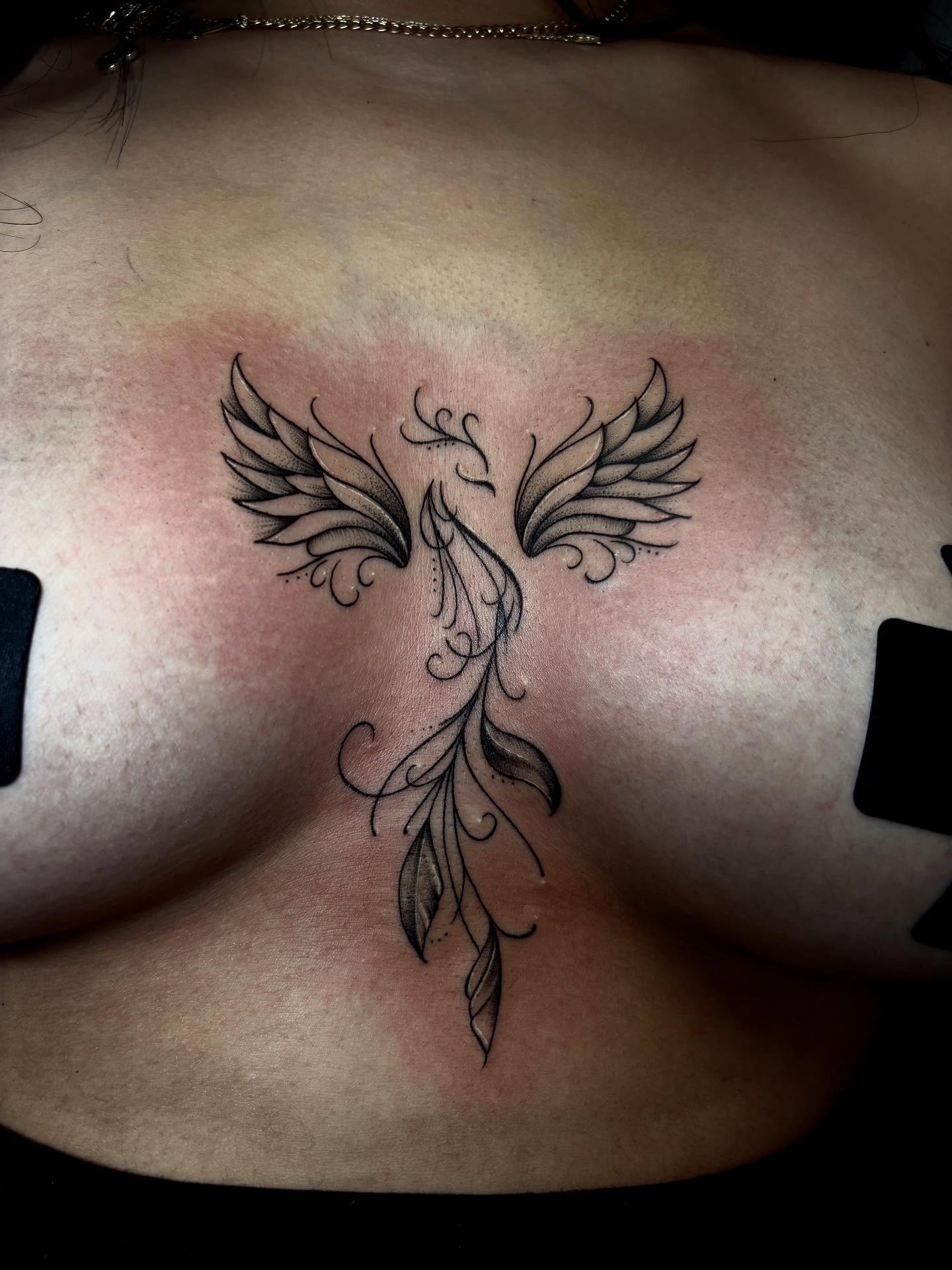 Sternum Feather Phoenix