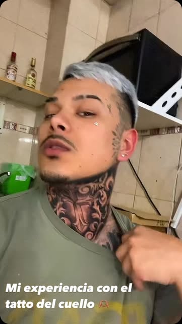 Tattoo cuello tribal