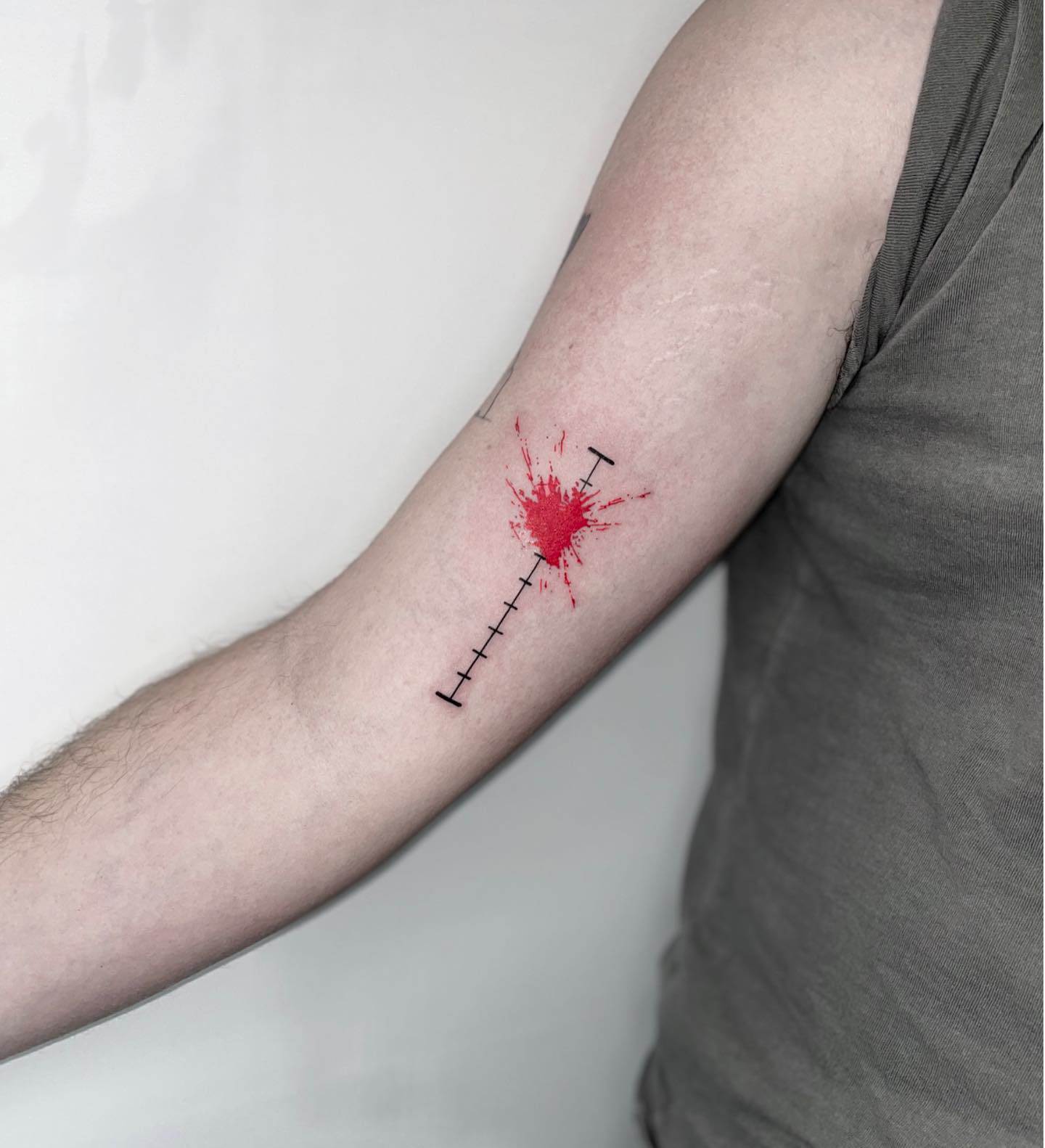 Blood On Ruler Blood Tattoo Ideas: Daring Designs & Meanings - TattooBaz