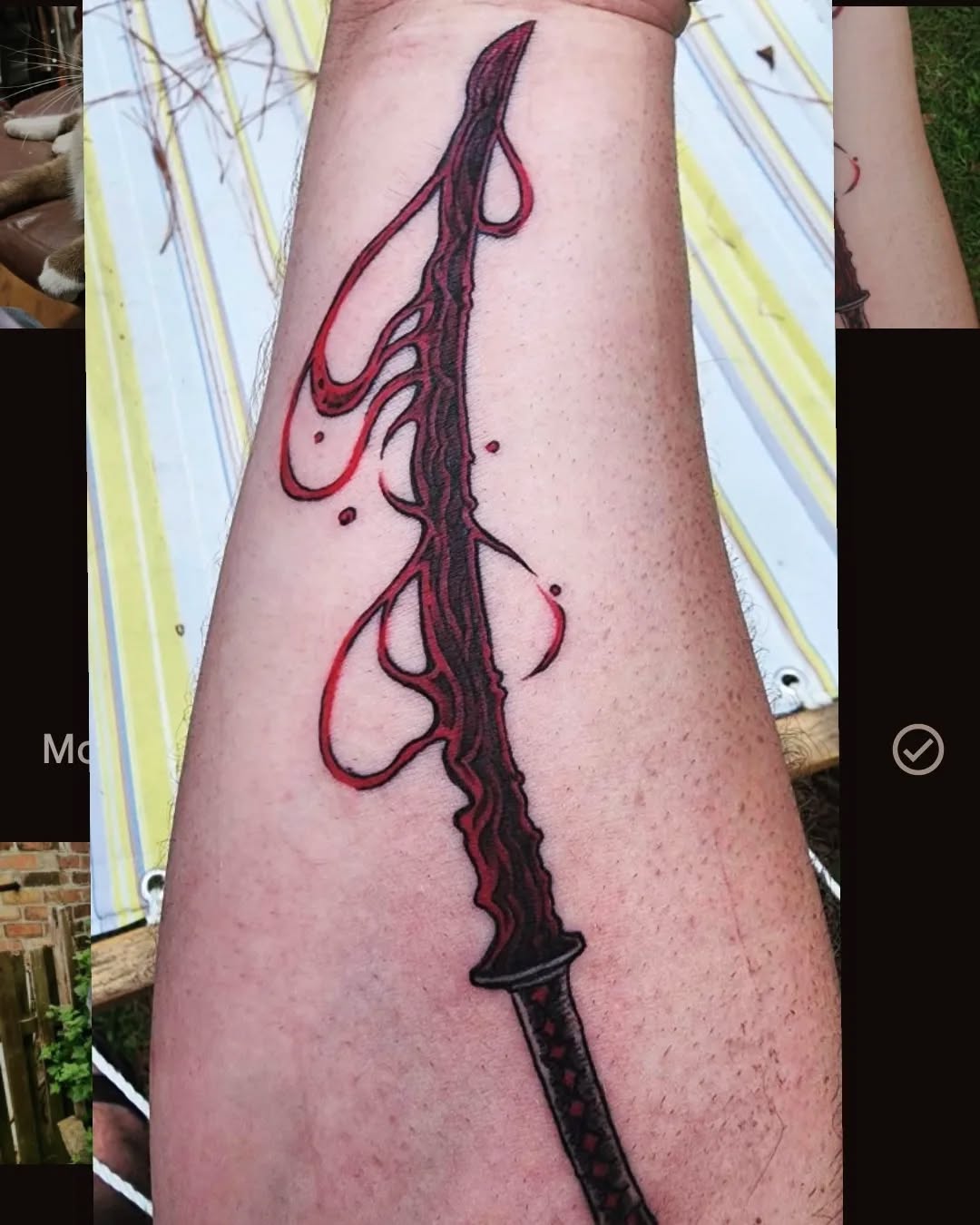 Bloody Katana Blade