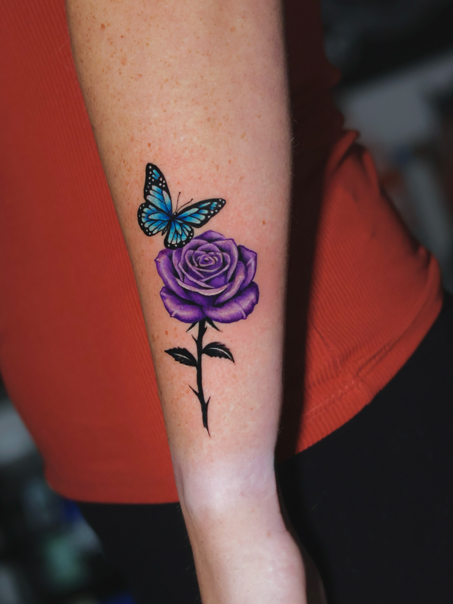 Butterfly Rose Bloom