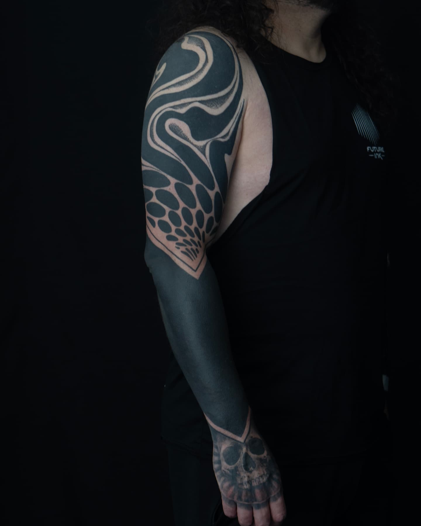 Bold Blackwork Sleeve