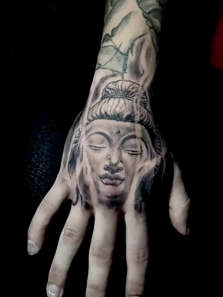 Buddha Hand Tattoo