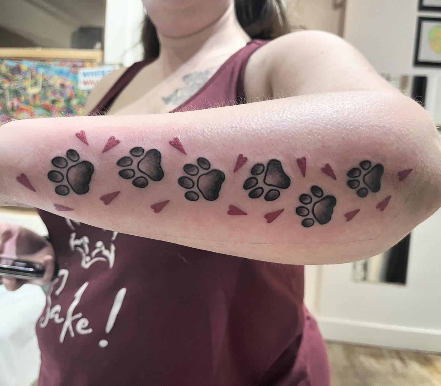 Cat Paw Print Trail