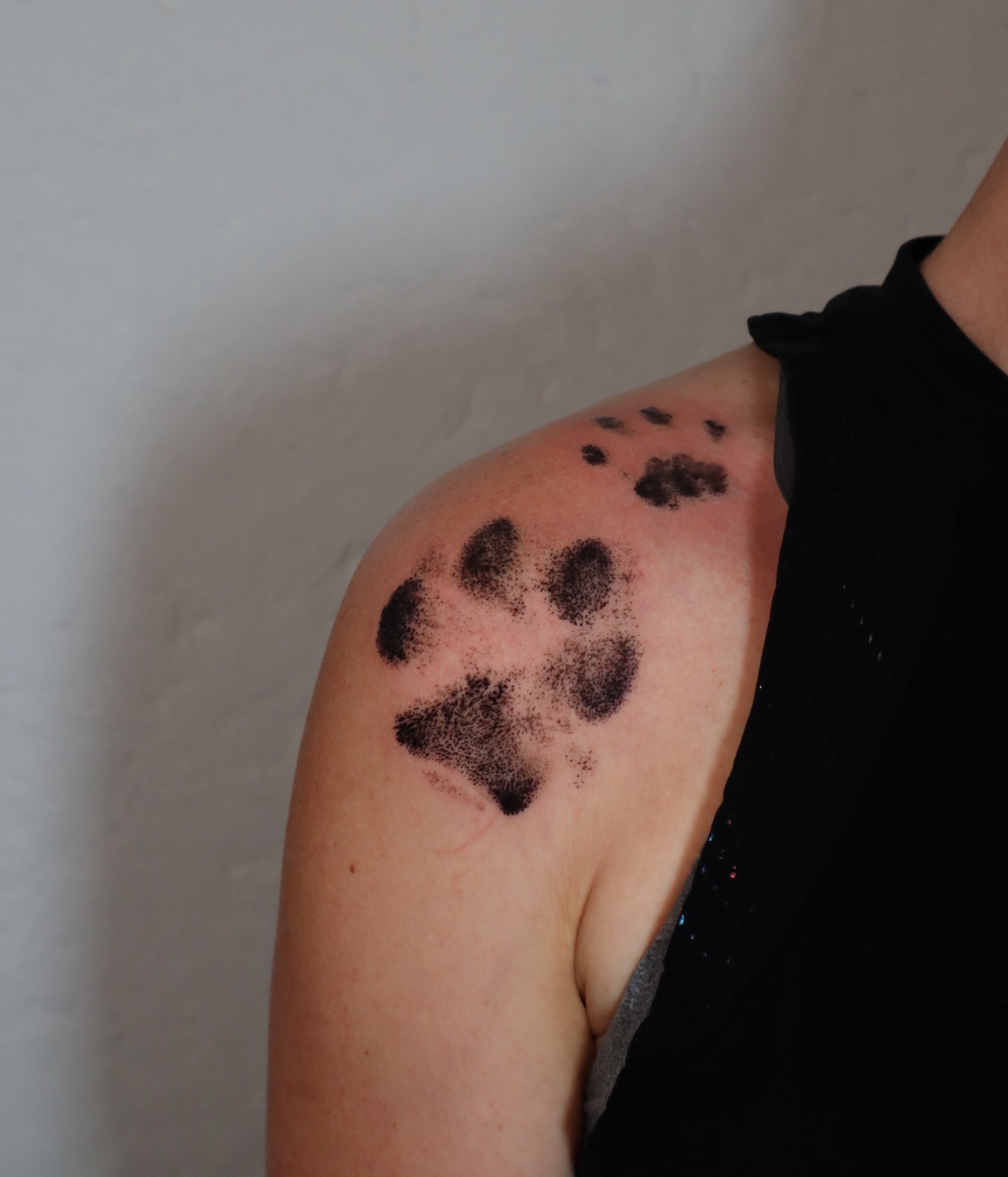 Cat Paw Print Tattoo