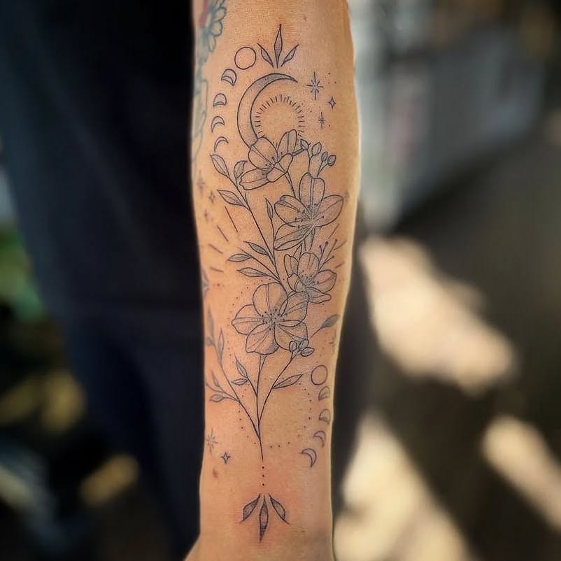 Celestial Floral Harmony