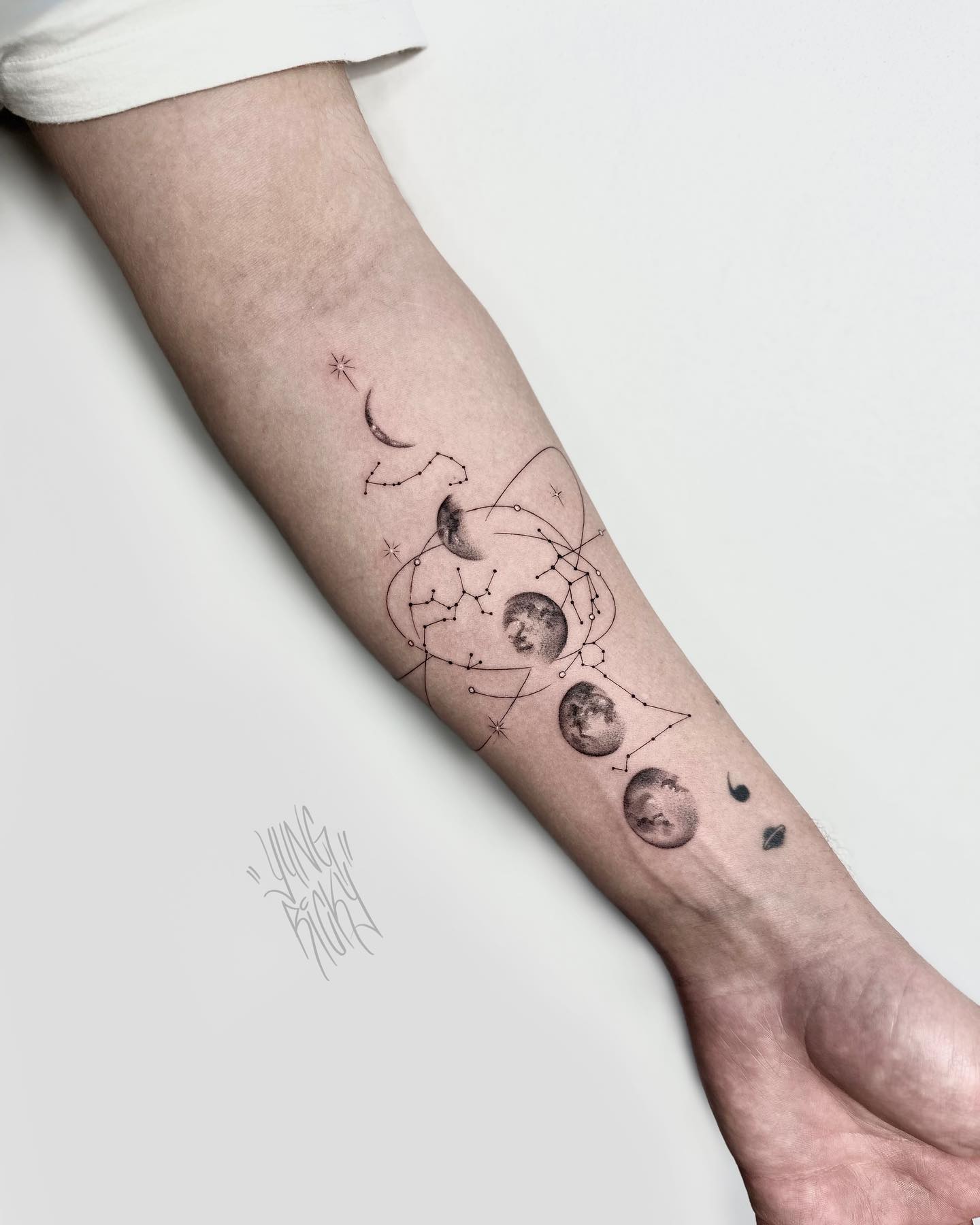 Celestial Moon Phases