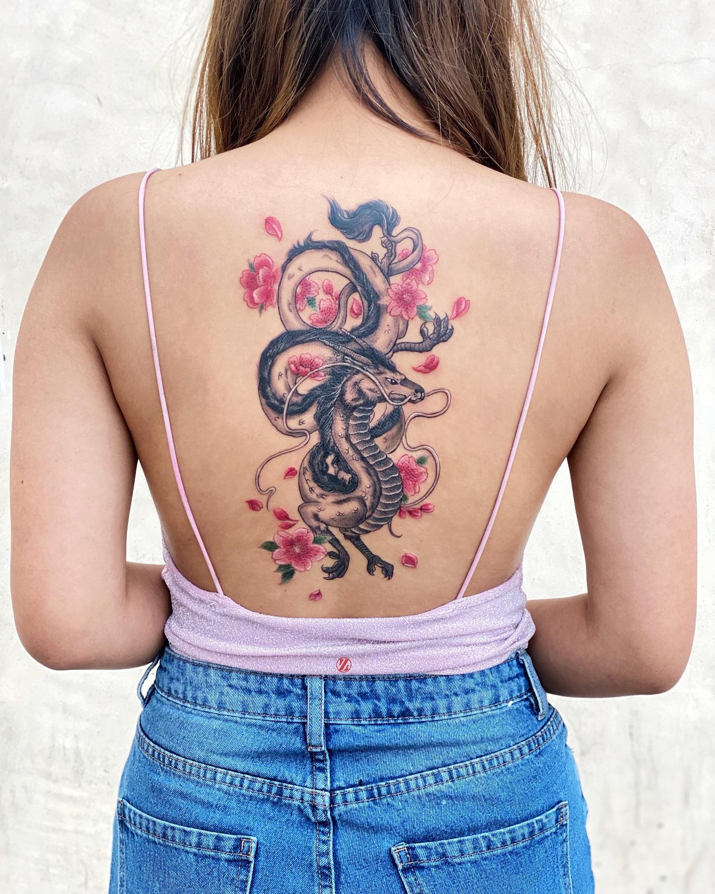 Cherry Blossoms Backpiece