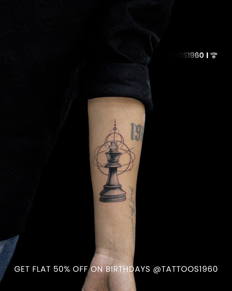Chess King Tattoo