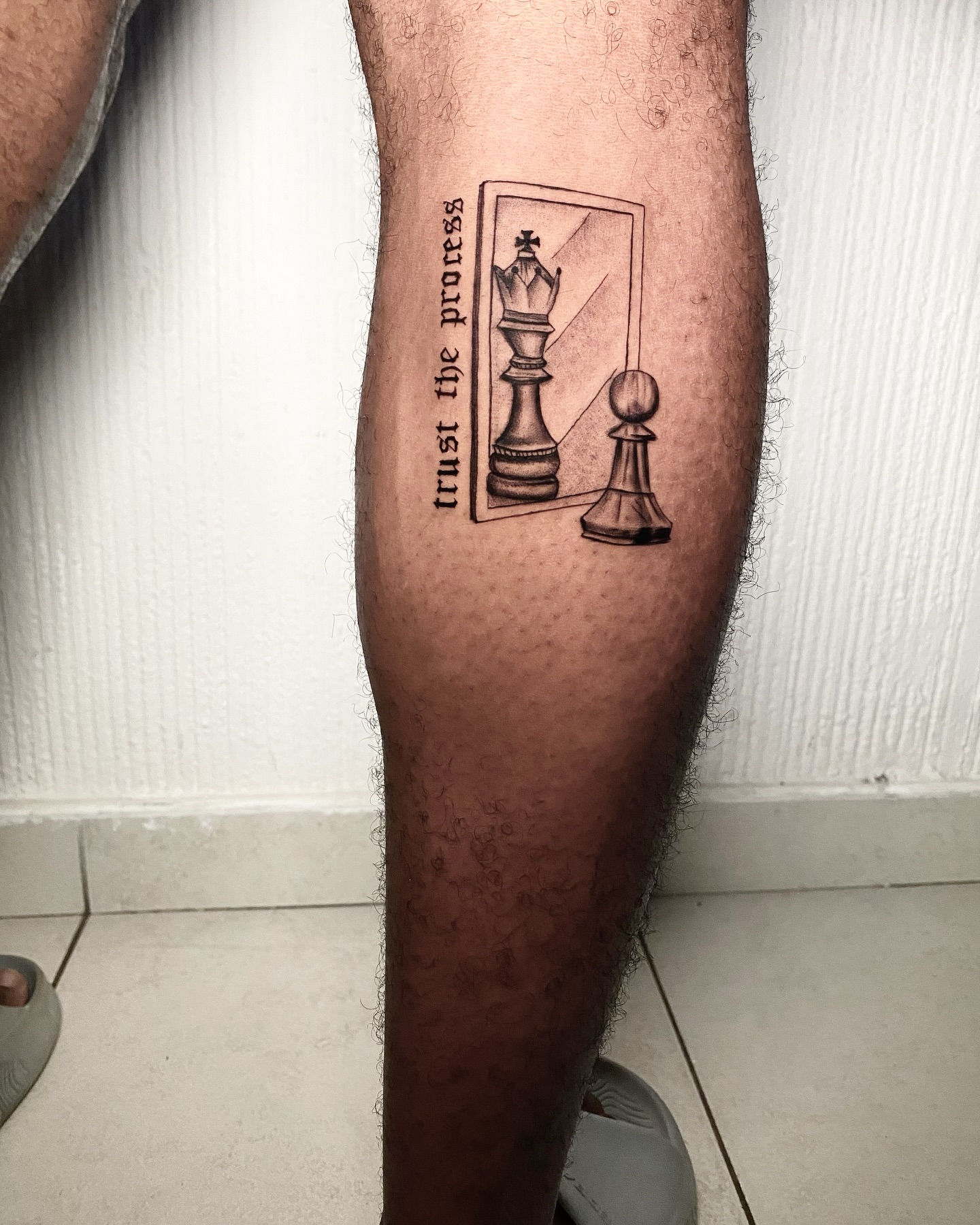 Chess Progress Tattoo