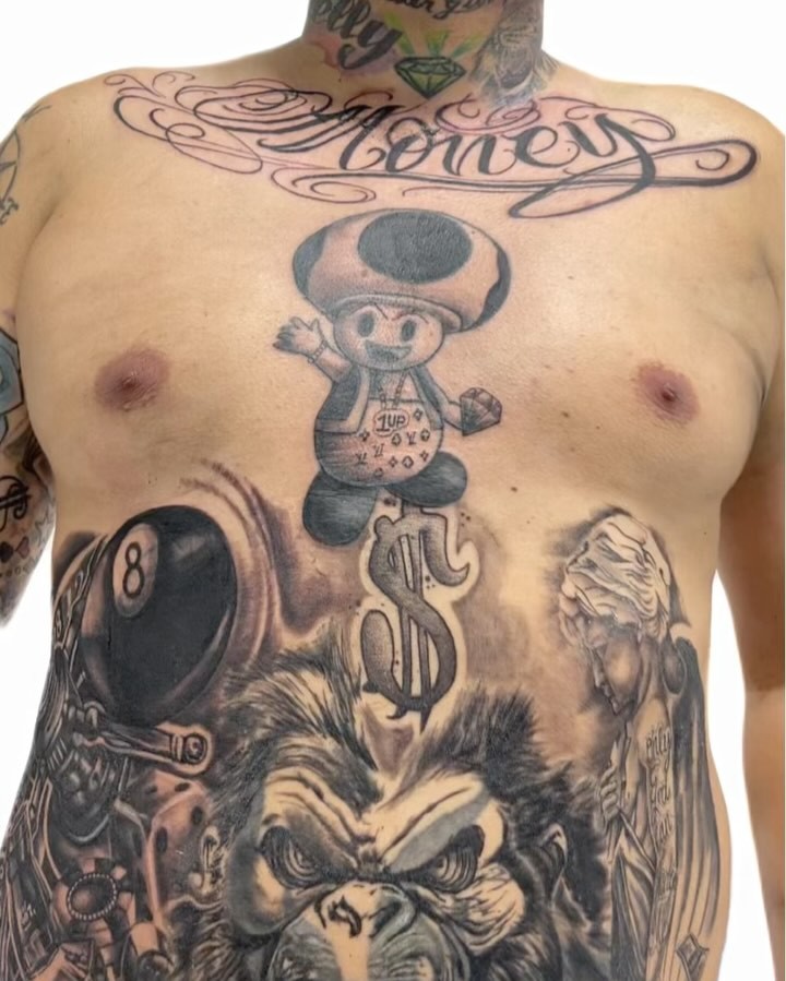 Chest Tattoo Collection