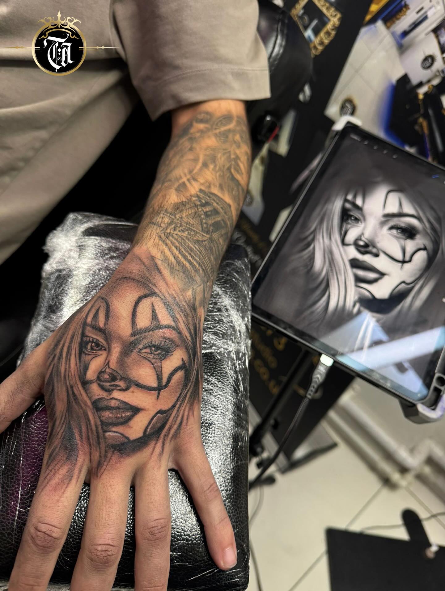 Chicano Face Portrait