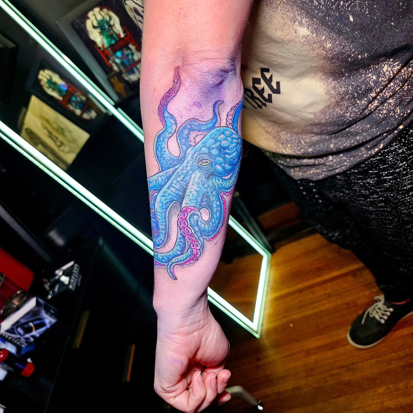 Colorful Octopus Ink