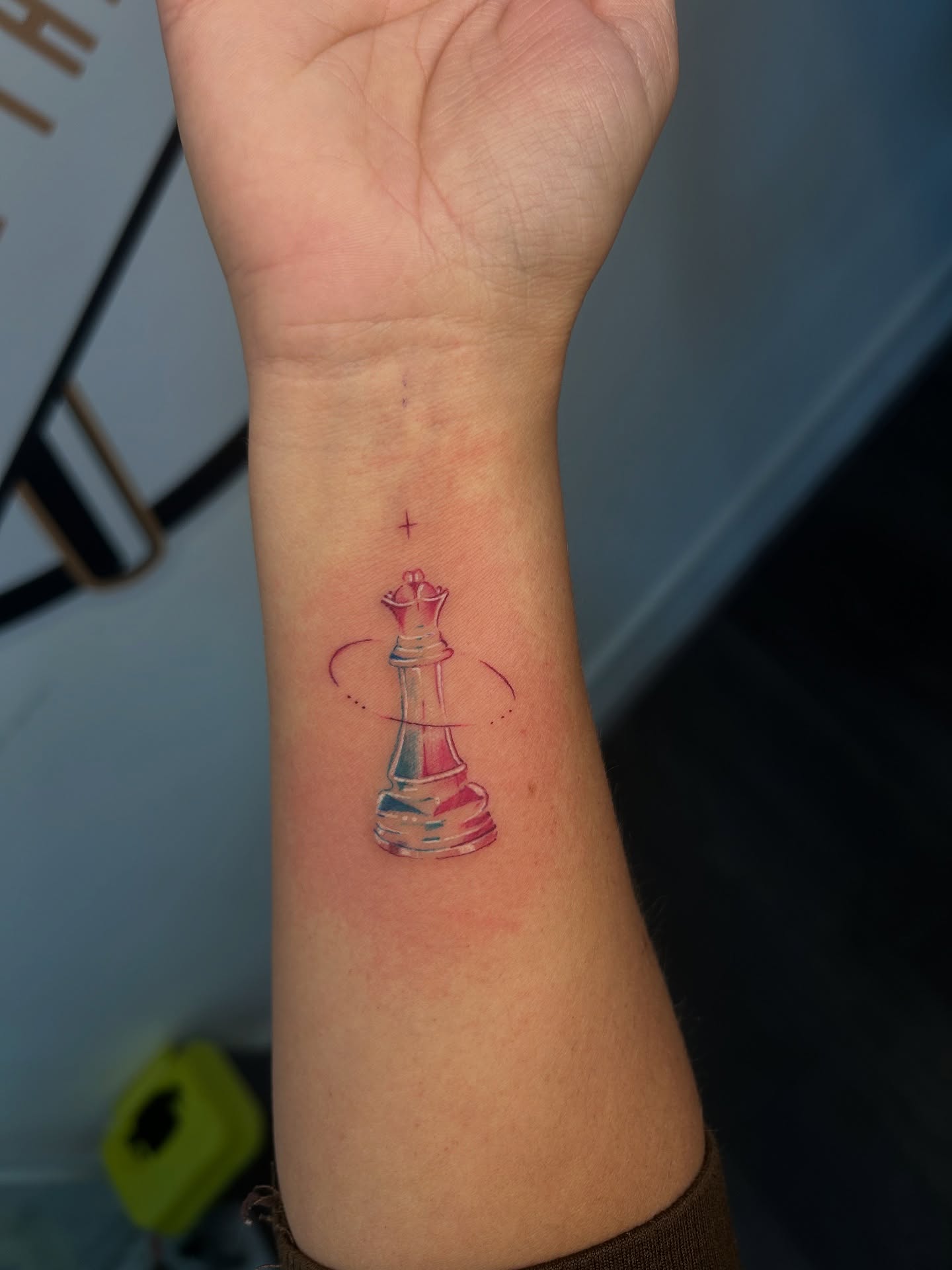 Colorful Chess Queen