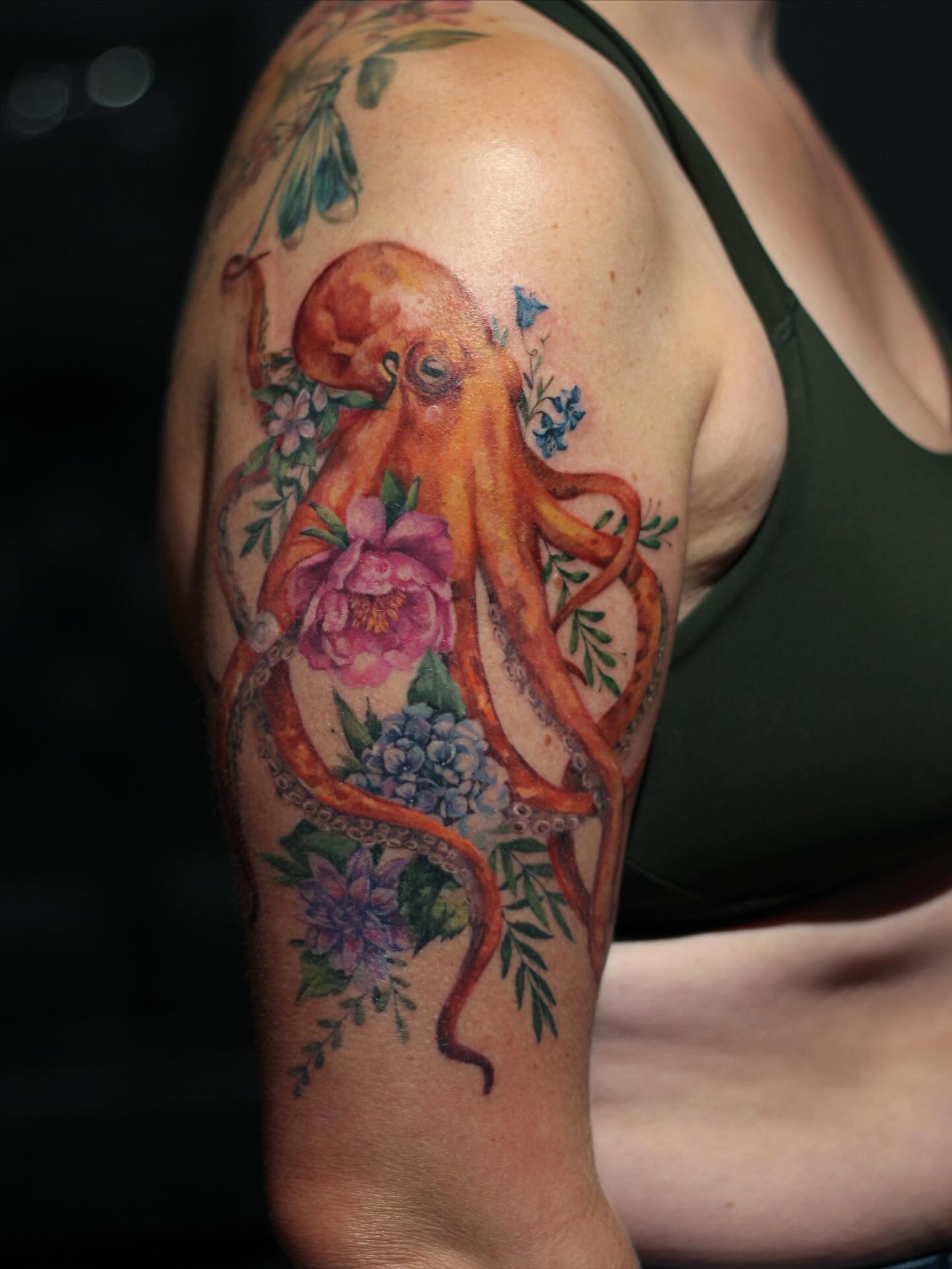 Octopus Garden Bum Tattoo