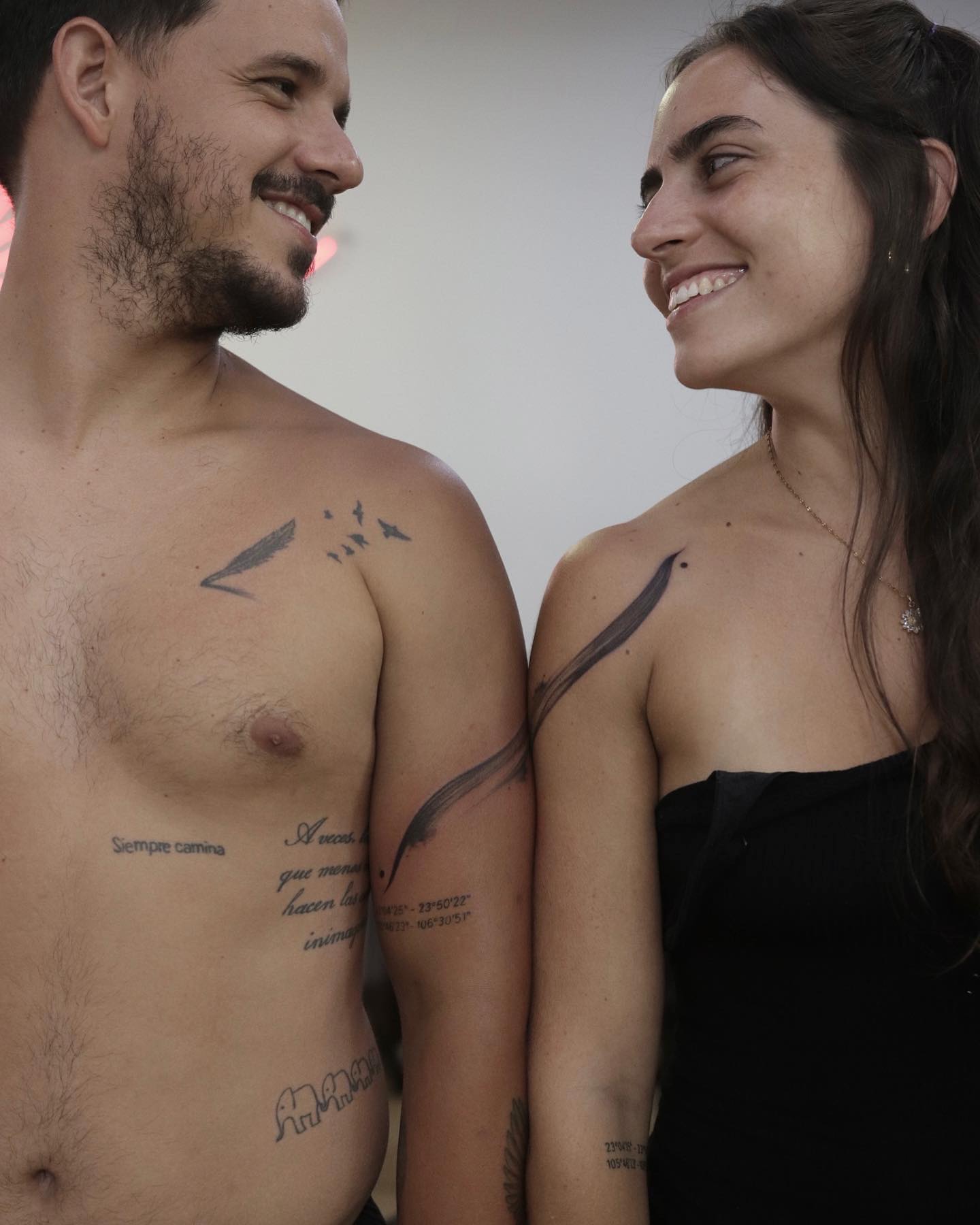 Tatuajes de pareja discretos