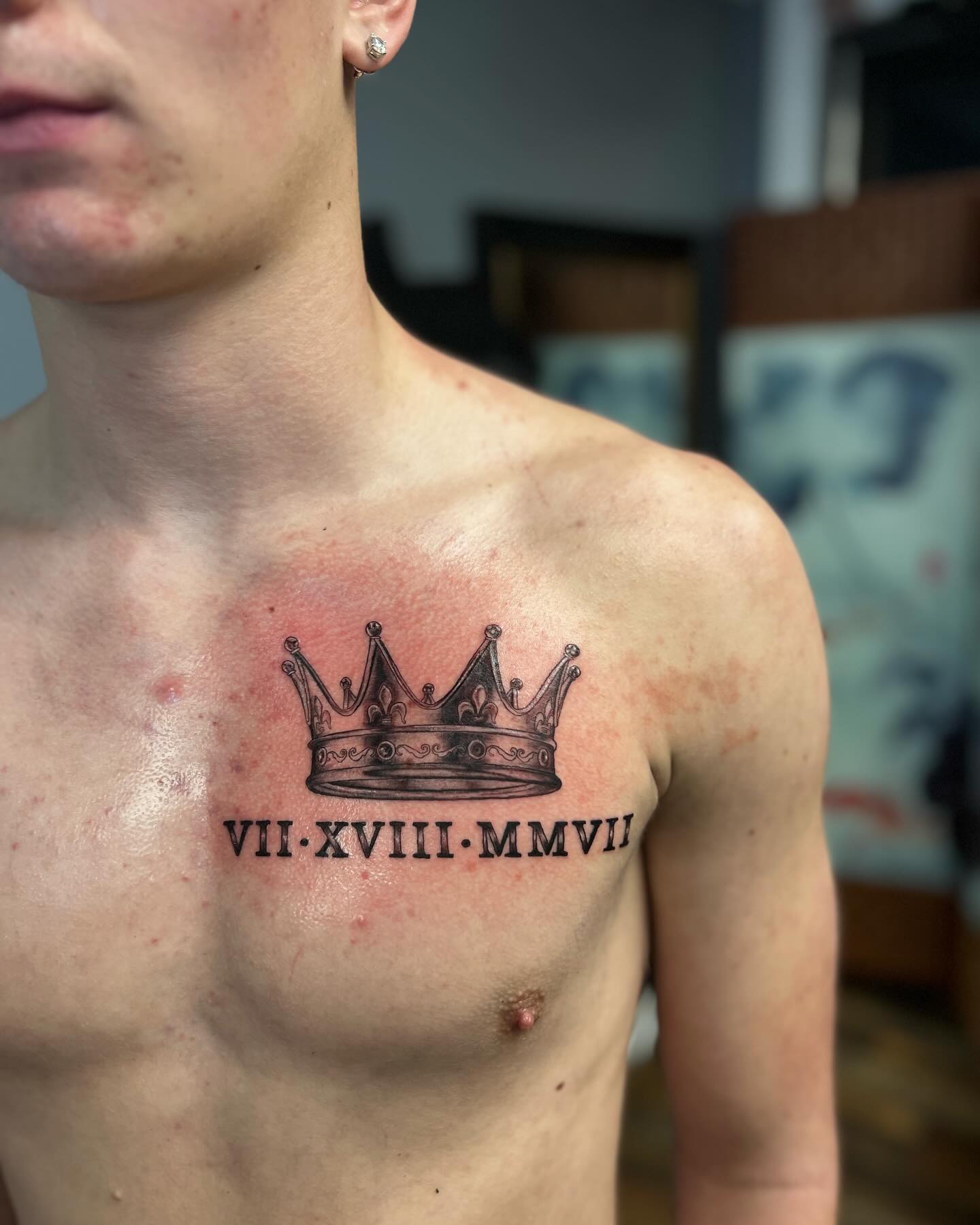 Crown Roman Numerals