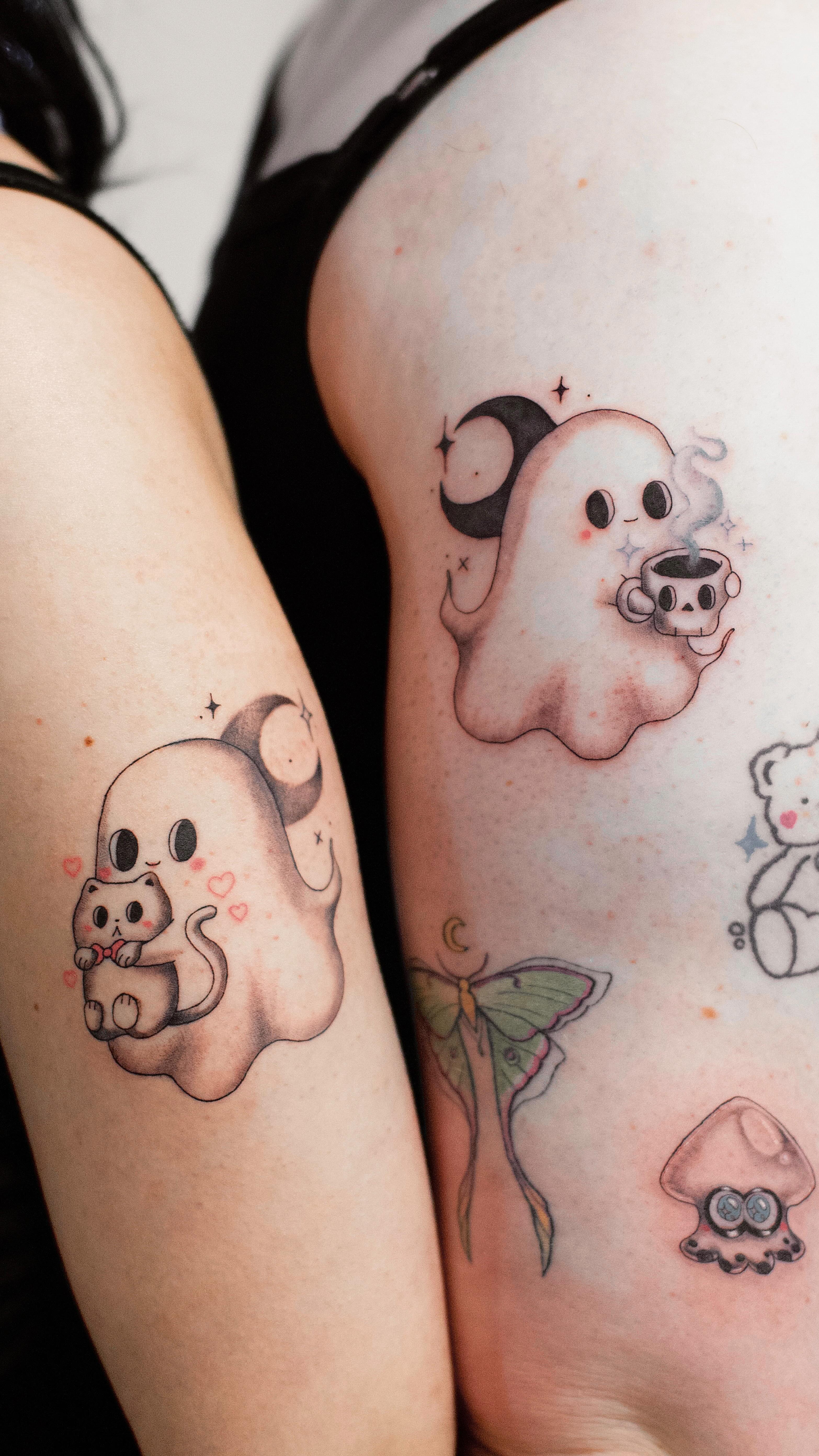 Cute Matching Ghosts