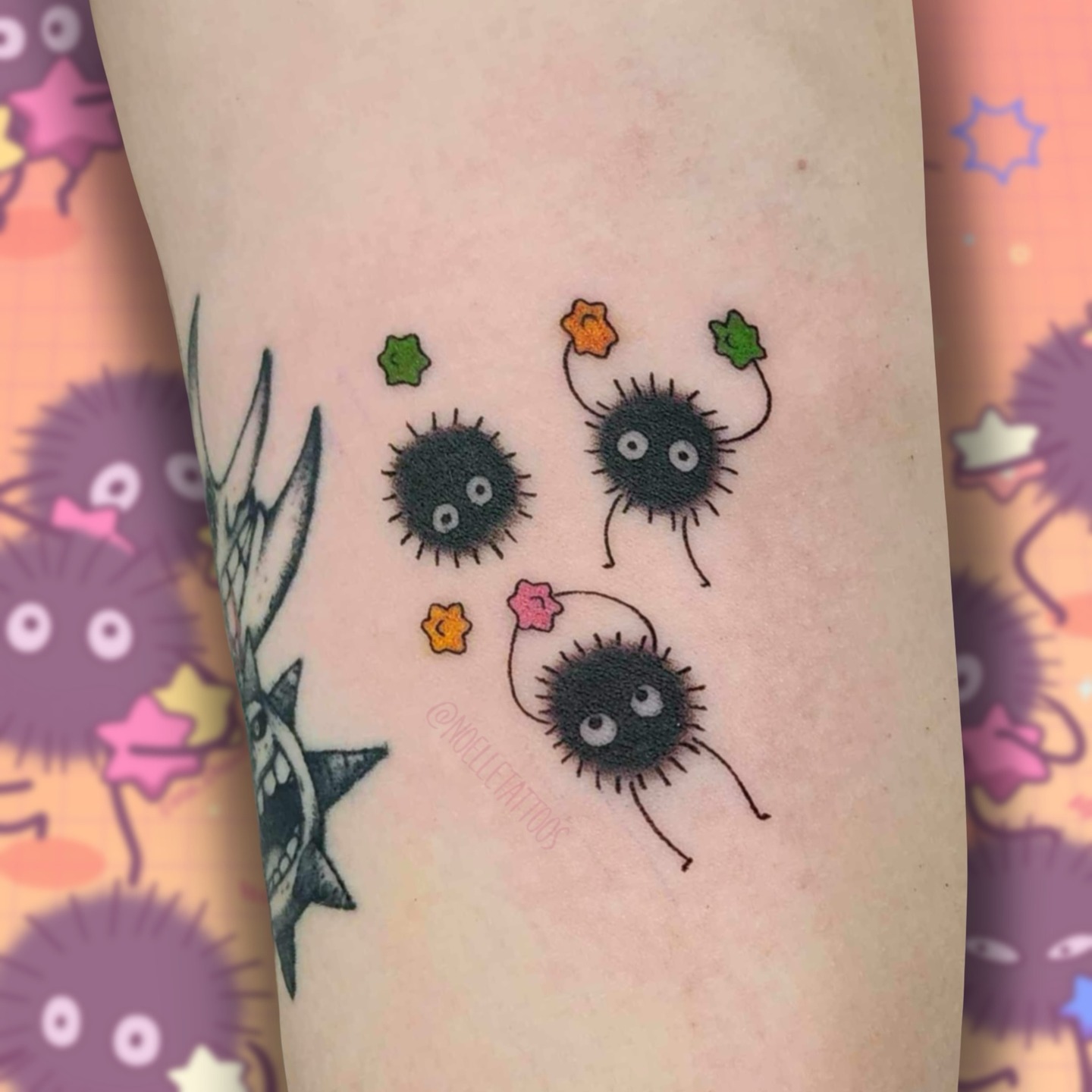 Cute Soot Sprites Trio